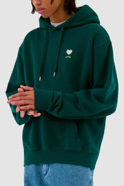 Arte Antwerp - Heart Flower Hoodie - Green - Pulls et Sweats - AW24 - 132H