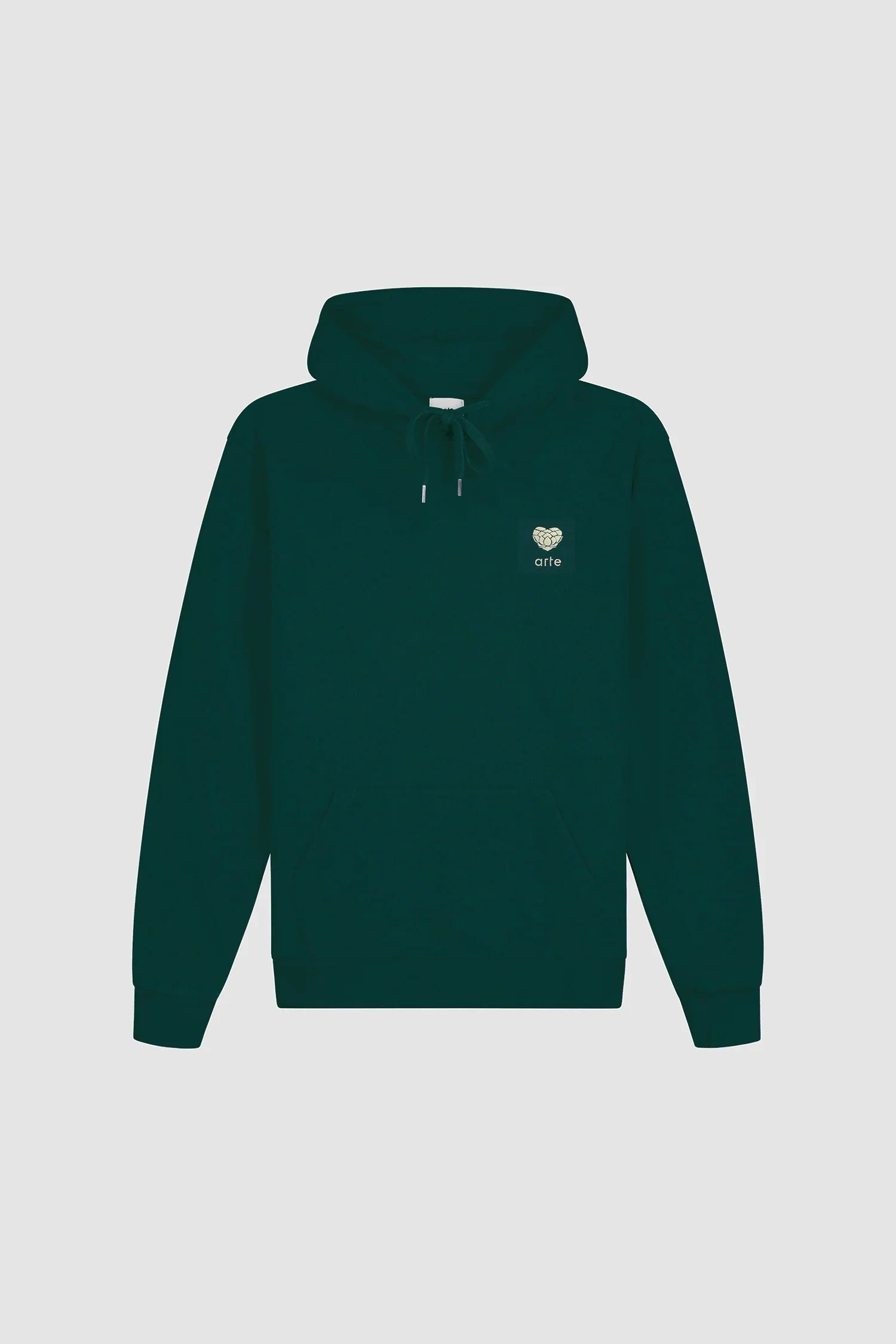 Arte Antwerp - Heart Flower Hoodie - Green - Pulls et Sweats - AW24 - 132H