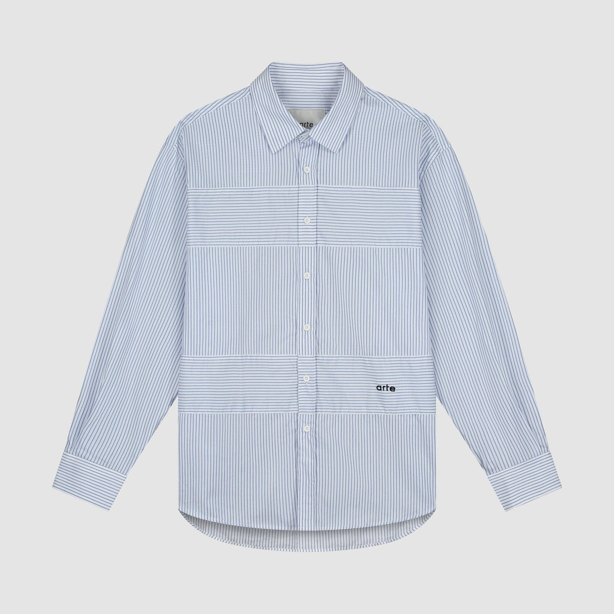 Arte Antwerp Chemise Striped Gallery bleue – packshot de face