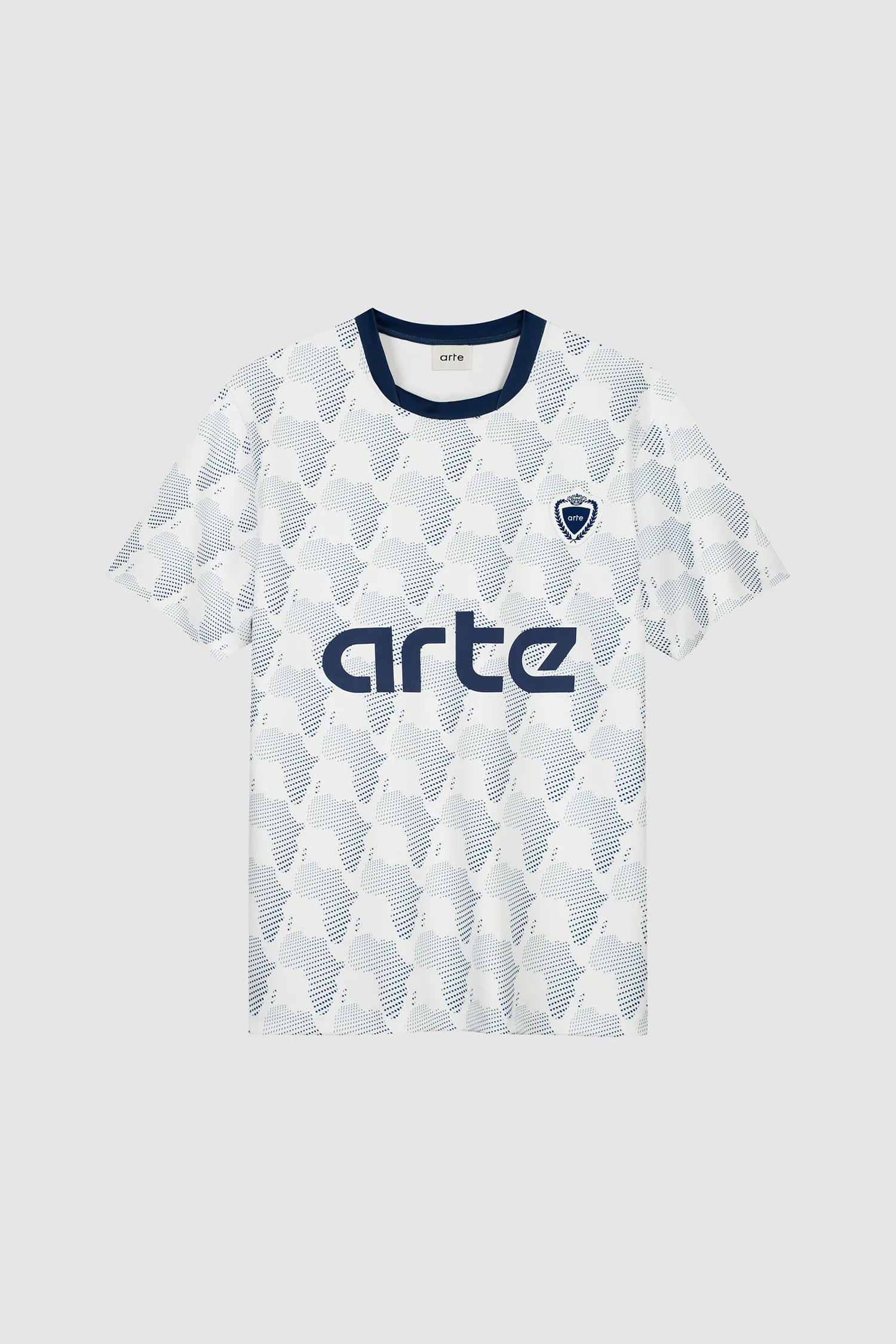 Arte Antwerp - Football Shirt - White/Navy - T-shirt - SS25 - 152T