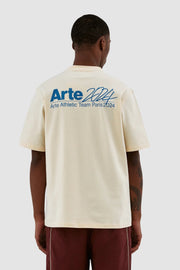 Arte Antwerp - Teo Back SS24 T-shirt - White-T-shirt-SS24-023T