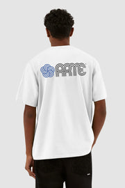 Arte Antwerp - Teo Circle Flower T-shirt - Blanc-T-shirt-SS24-020T