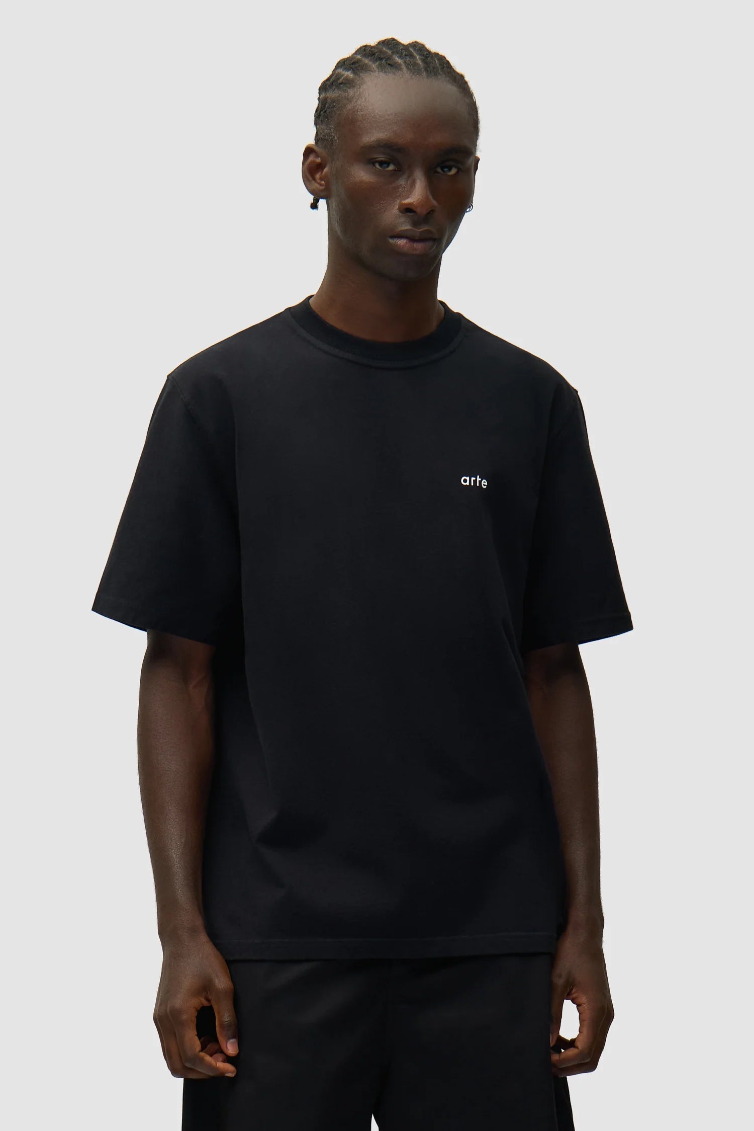 Arte Antwerp – Back Poster T-shirt Black - T-shirts - SS26-099T