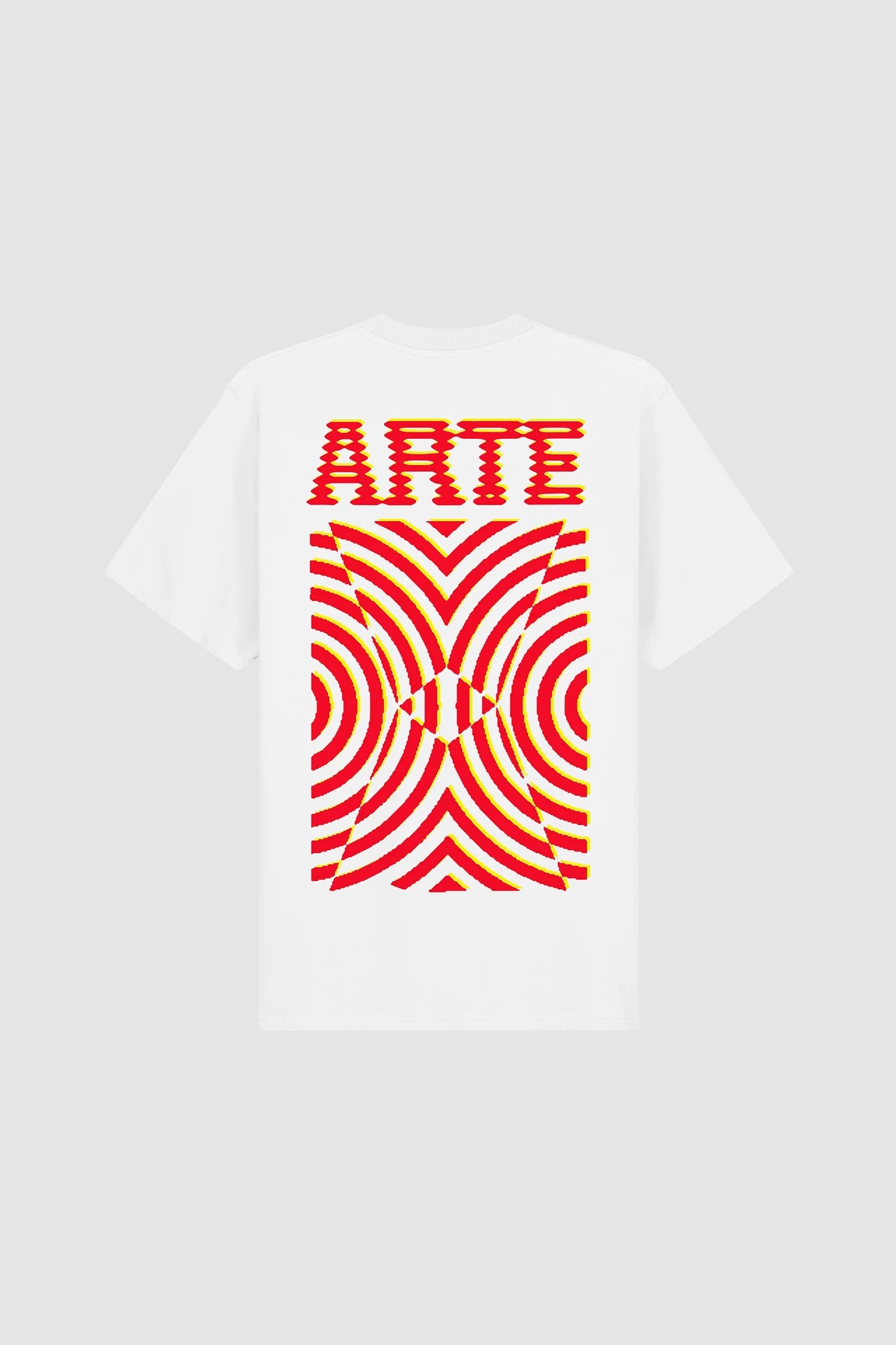 Arte Antwerp - Back Print T-shirt - White - SS25 - 103T - T-shirts - SS25 - 103T
