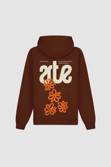 Arte Antwerp - Blooming Ideas Hoodie - Brown - T - shirts - AW24 - 134H