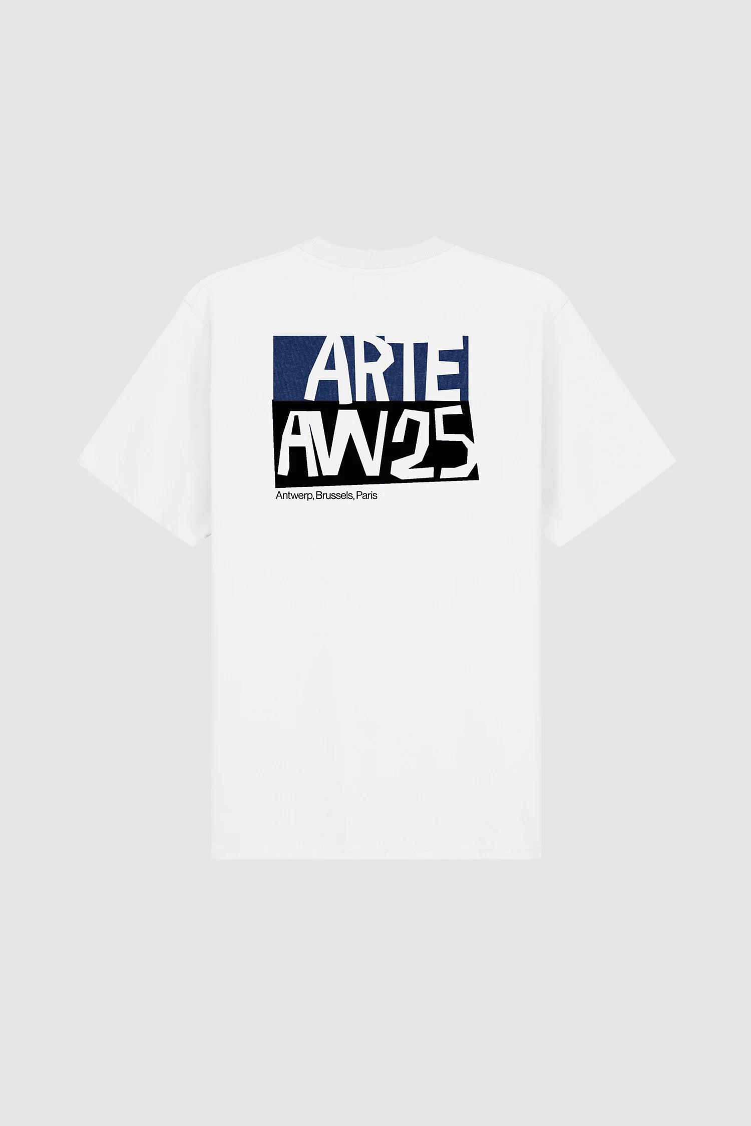 Arte Antwerp - Cut Out Print T-shirt - White - T-shirts - AW25-221T-S-WHITE