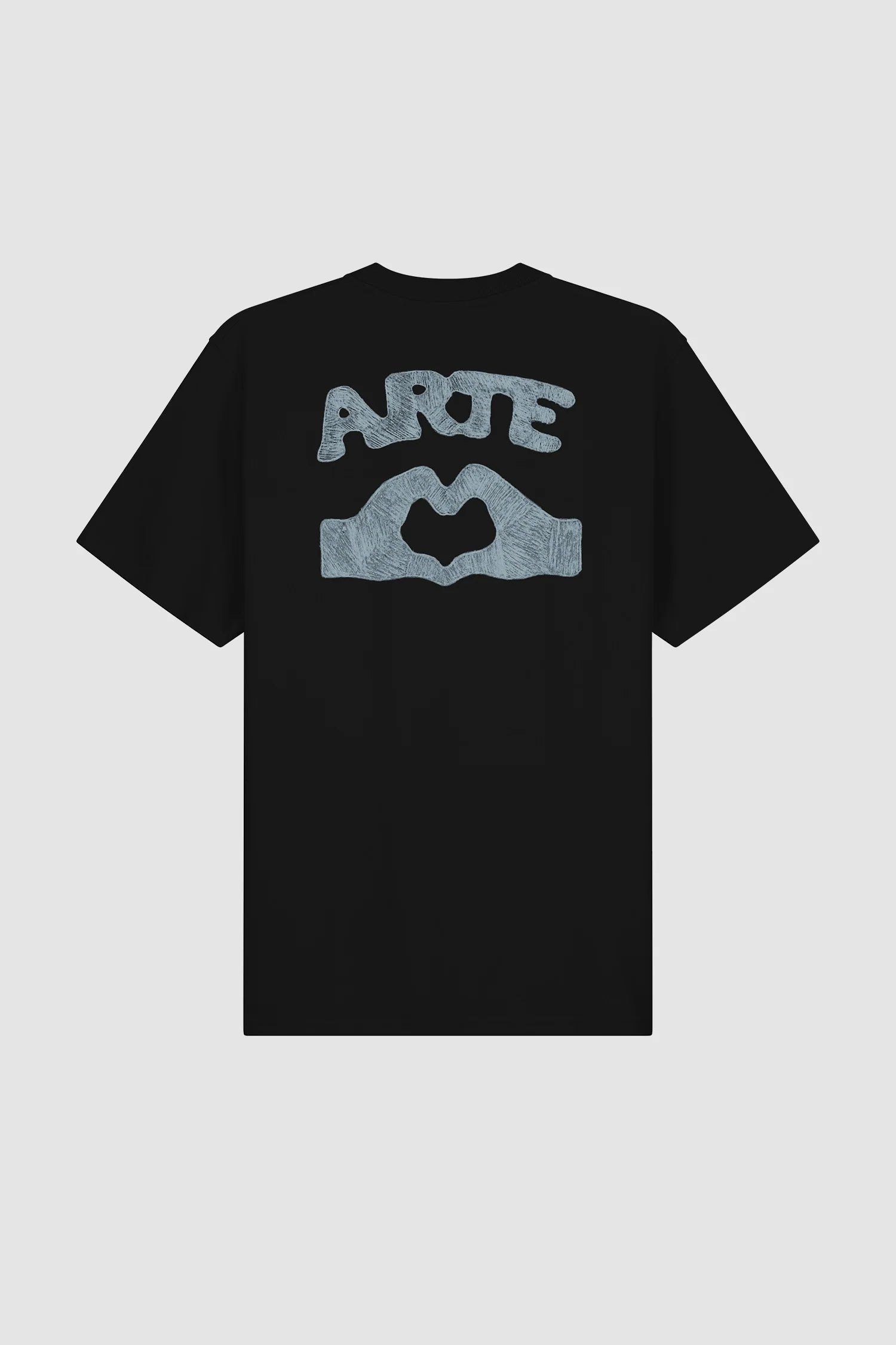 Arte Antwerp - Diels Stitch T-shirt - Black - T-shirts - AW25 - 094T - S - BLACK