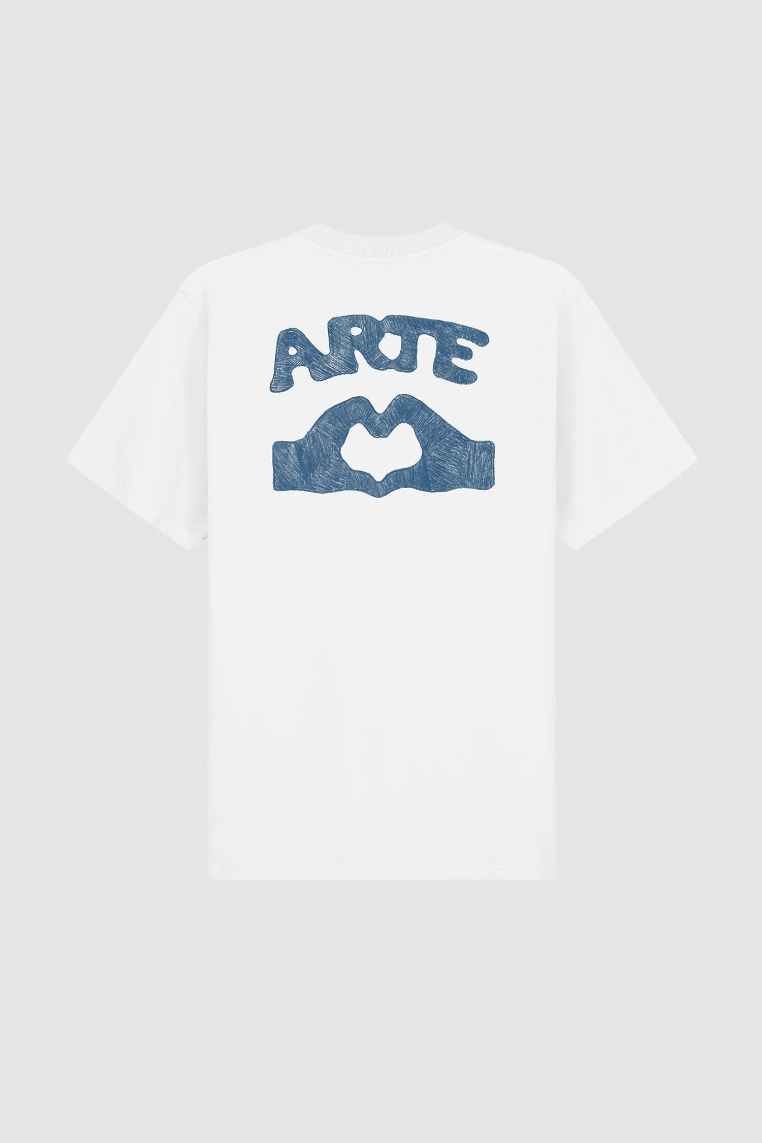 Arte Antwerp - Diels Stitch T-shirt - White - T-shirts - AW25 - 094T - S - WHITE