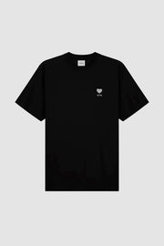 Arte Antwerp - Heart Logo T - shirt - Black - T - shirts - AW24 - 111T