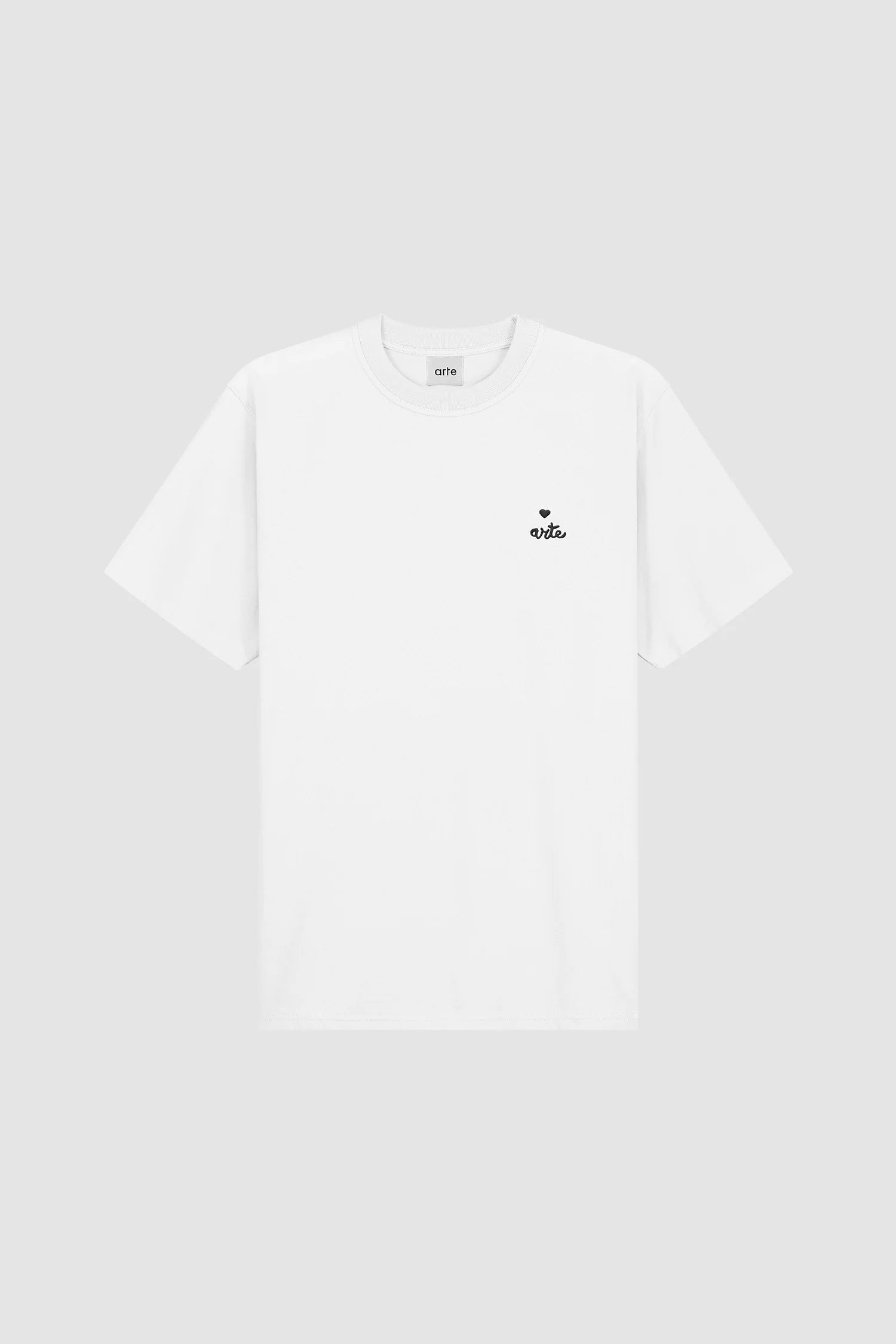 Arte Antwerp - Heart Logo T-shirt - White - SS25 - 112T - T-shirts - SS25 - 112T