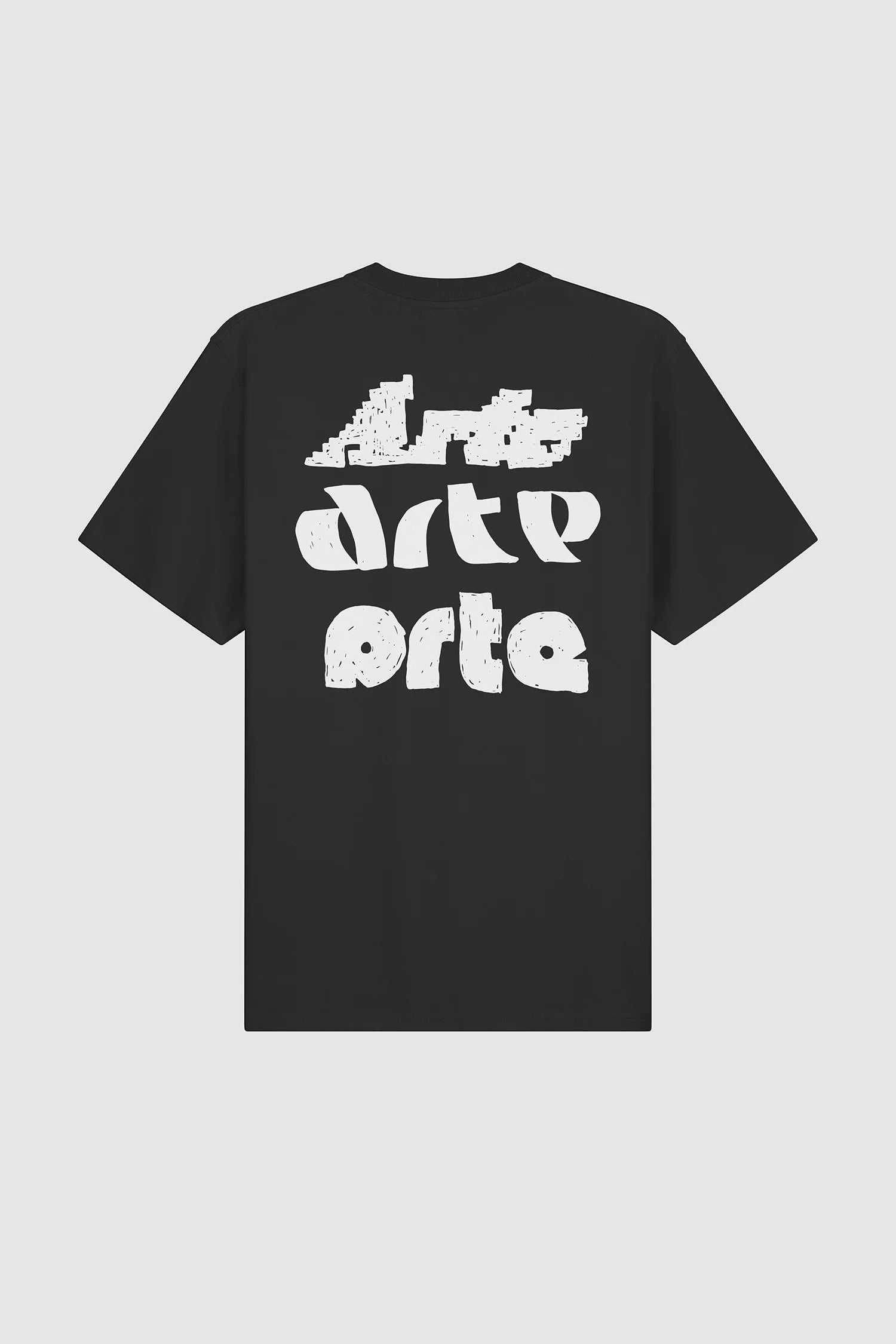 Arte Antwerp - Multi Arte Print T-shirt - Black - T-shirts - AW25 - 092T - S - BLACK