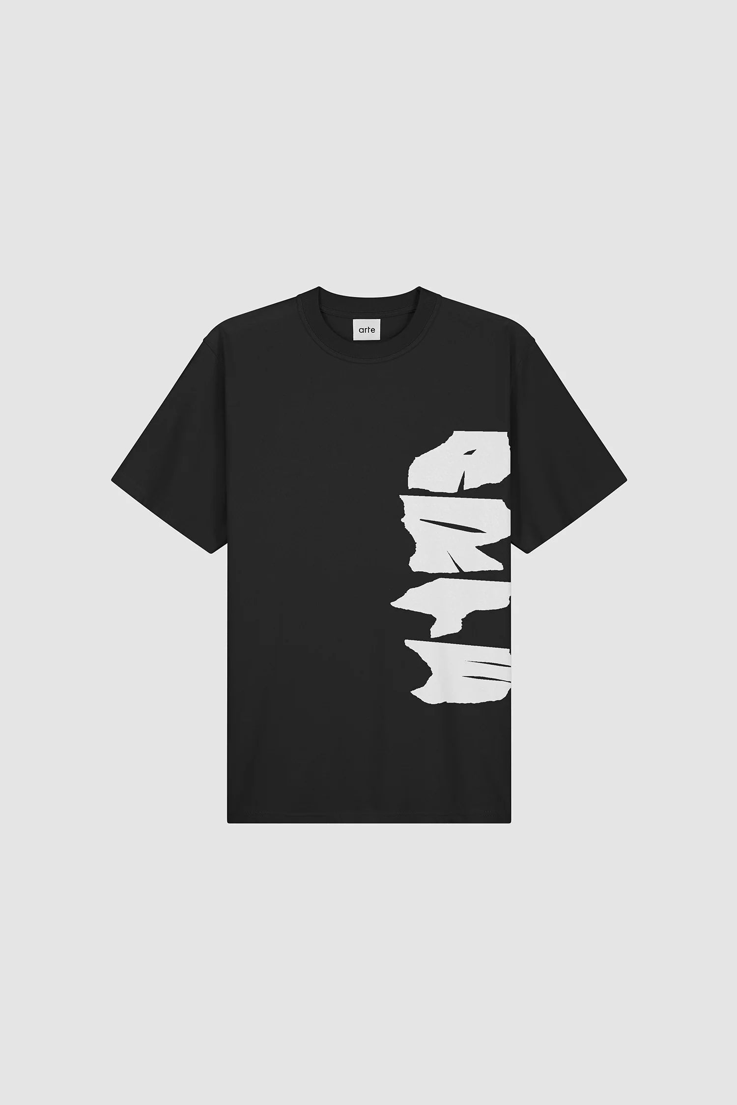 Arte Antwerp – Side Logo T-shirt Black - T-shirts - SS26-109T