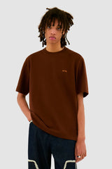 Arte Antwerp - Tulip T - shirt - Brown - T - shirts - AW24 - 113T