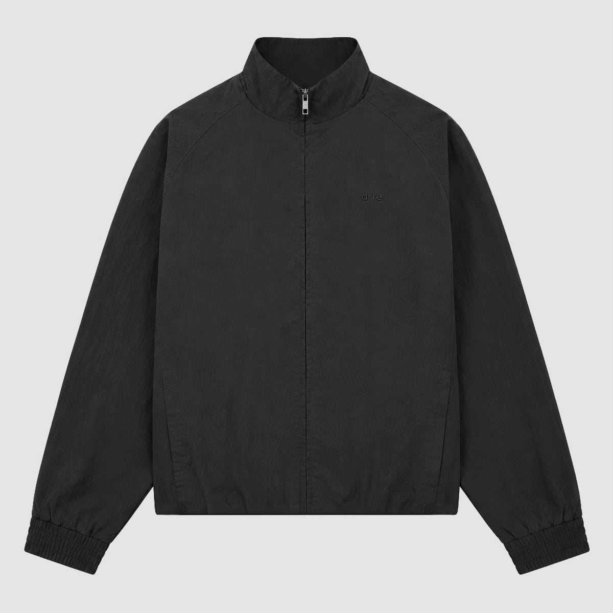 Arte Antwerp Trainingsjacke Uniform schwarz – Packshot Vorderseite