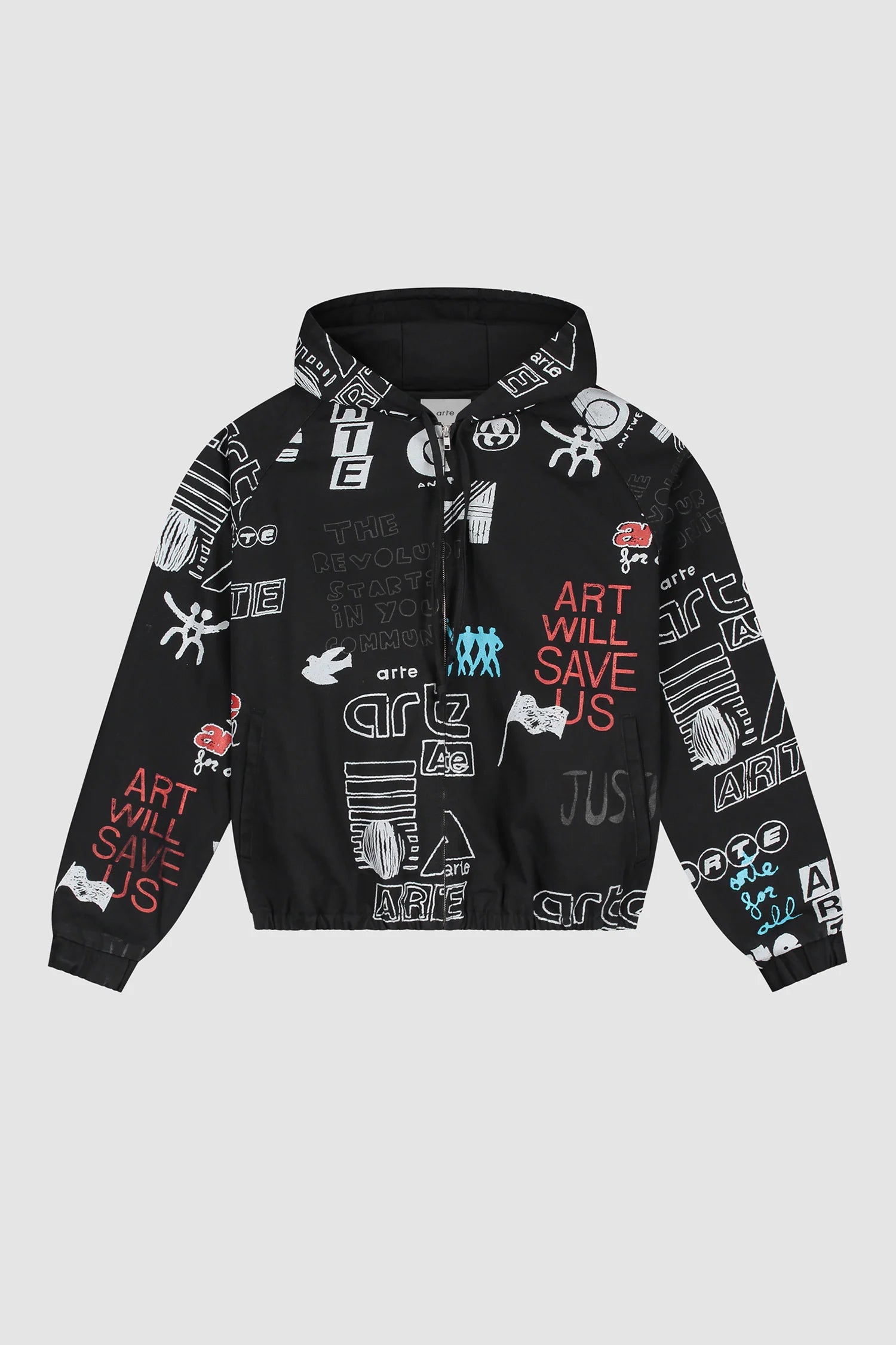 Arte Antwerp - Art Saves Jacket - Black - Vestes et Manteaux - AW25 - 146J - M - BLACK