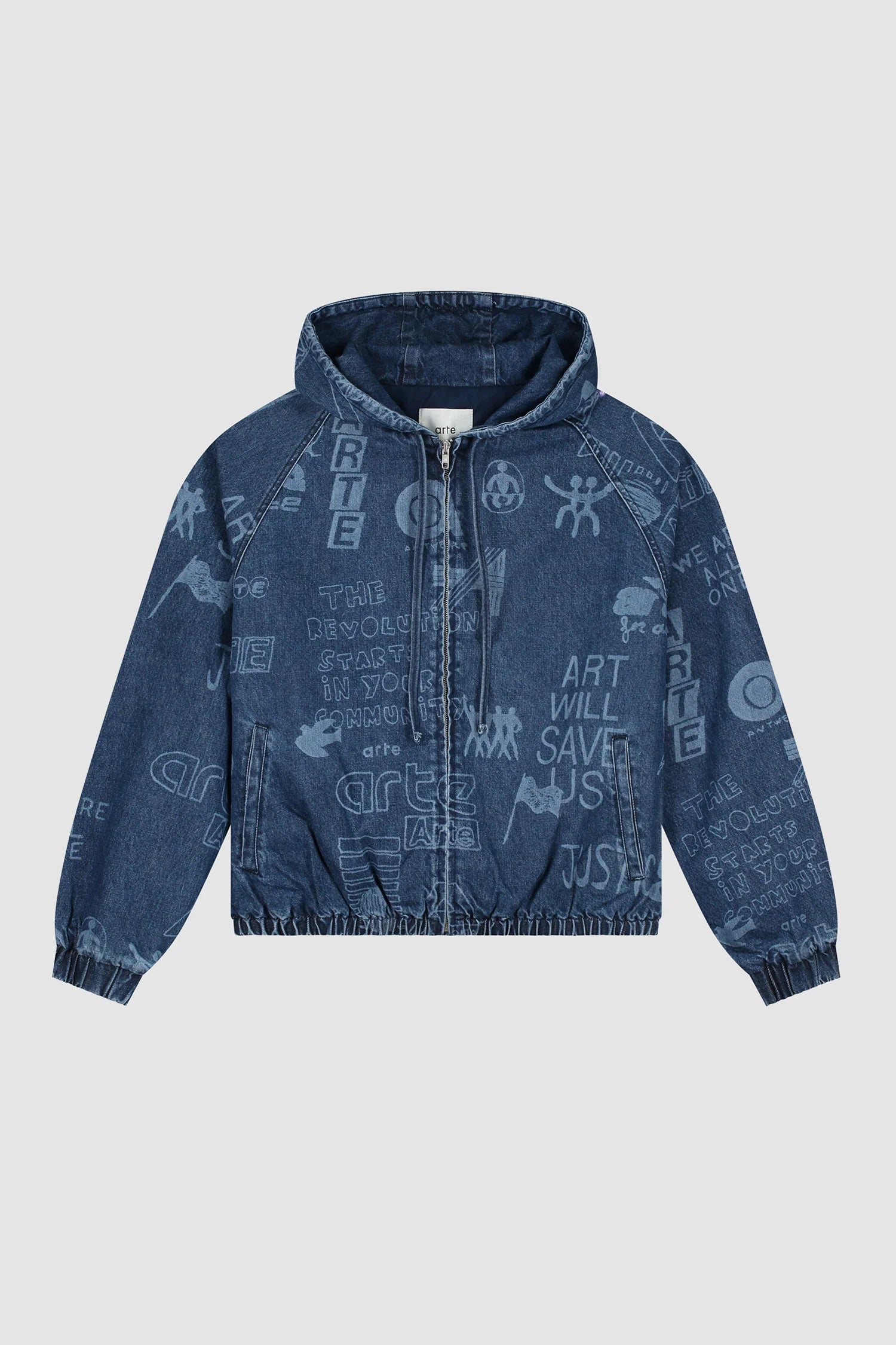 Arte Antwerp - Art Saves Jacket - Bleach - Vestes et Manteaux - AW25 - 146J - M - BLEACH