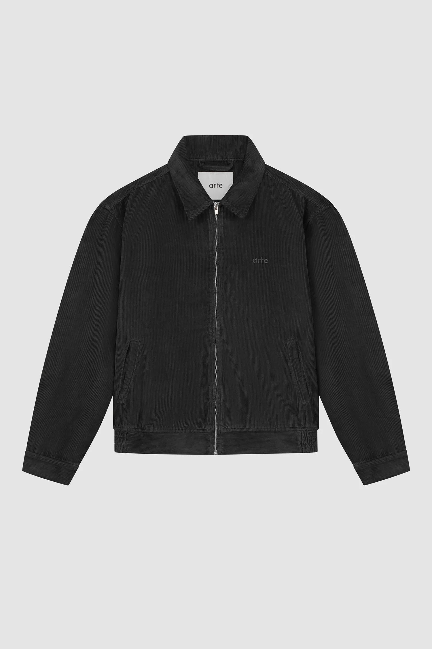 Arte Antwerp - Corduroy jacket - Black - Vestes et Manteaux - AW25 - 009J - M - BLACK