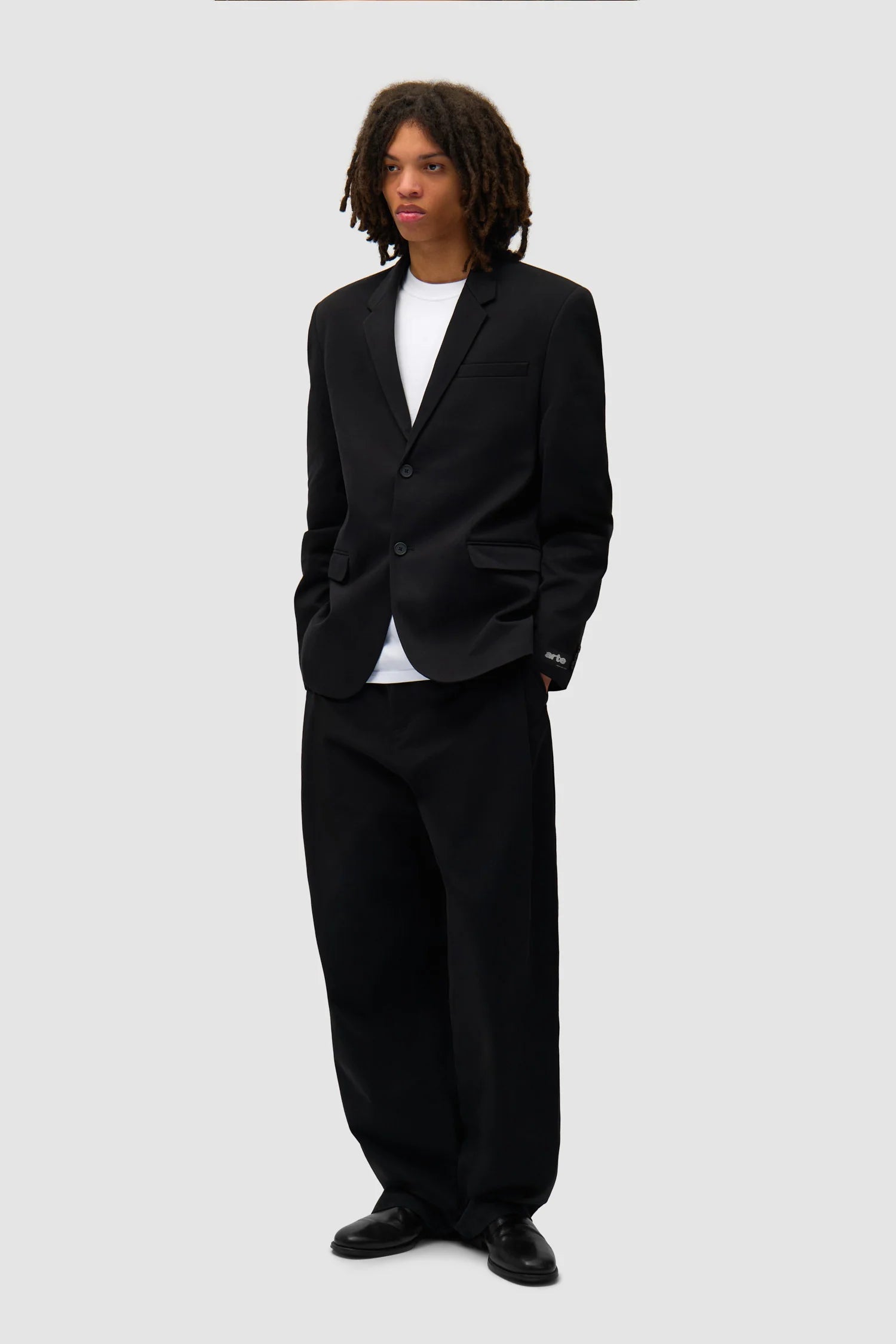 Arte Antwerp - Suit Blazer - Black - Vestes et Manteaux - AW25-212J