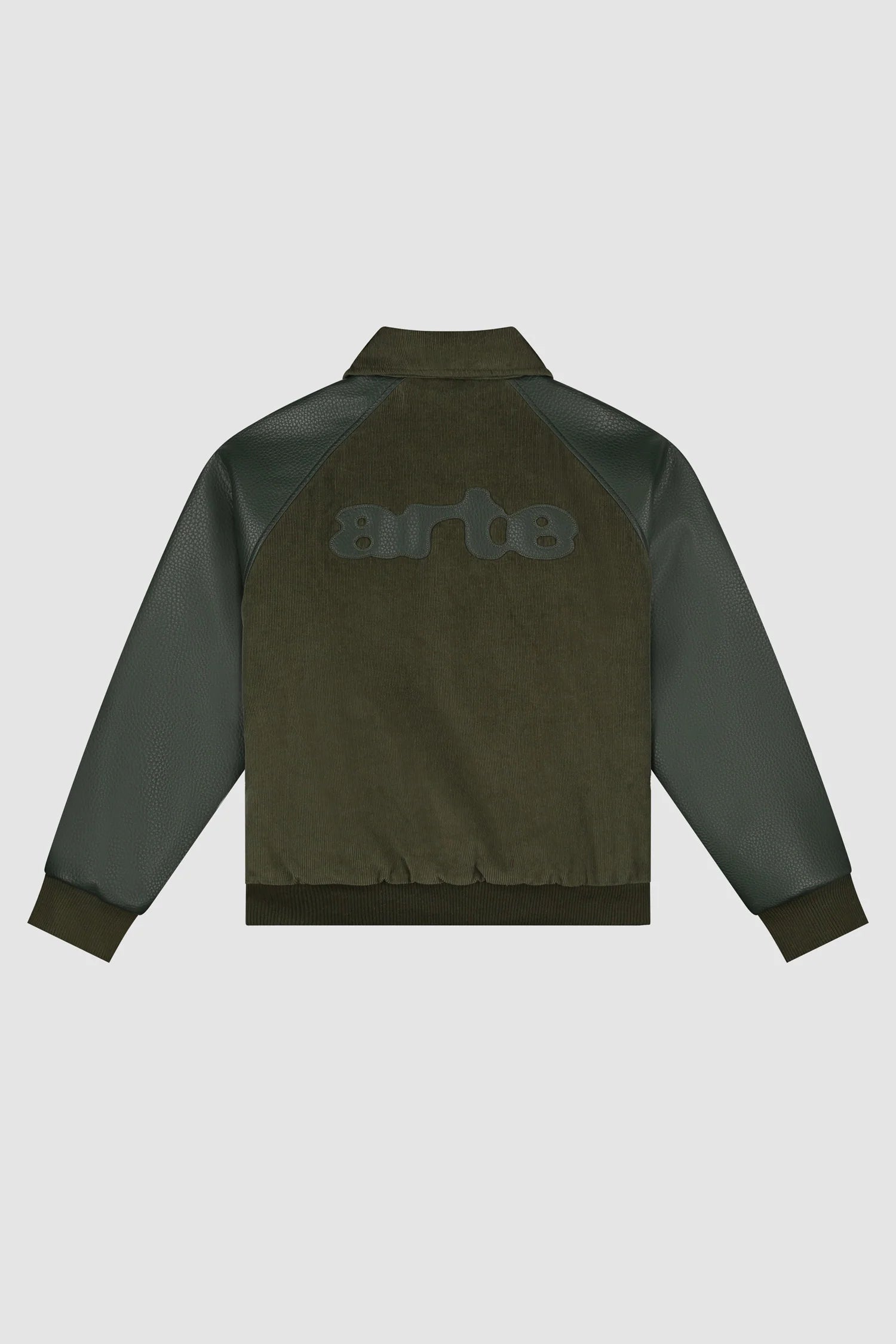 Arte Antwerp - Varsity Jacket - Green - Vestes et Manteaux - AW25-260J-M-GREEN