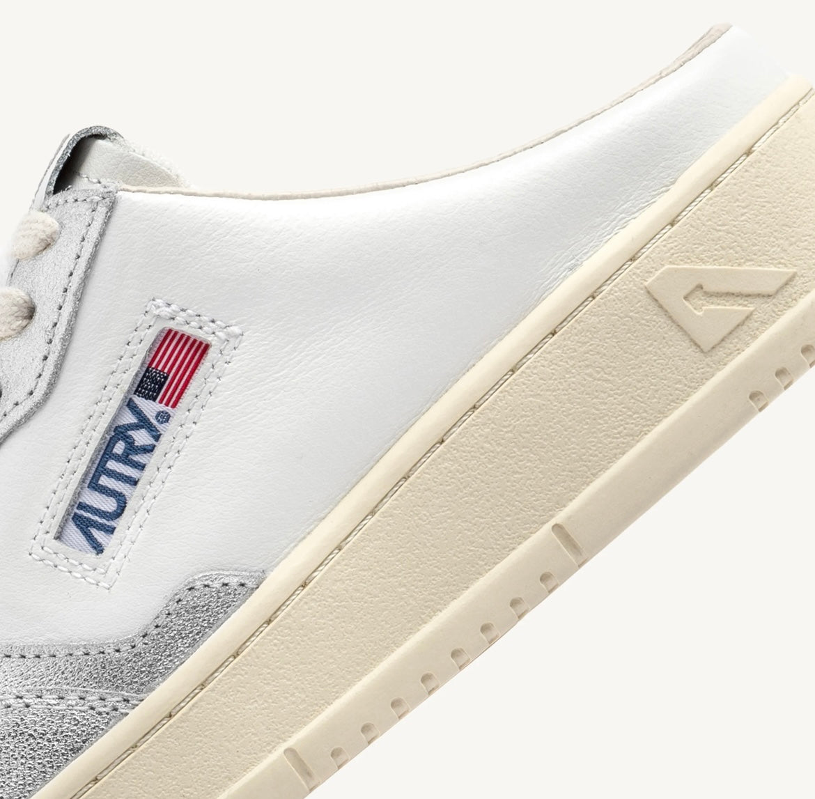 Autry - Medalist Mules - Silver-Chaussures-MULW-WB18