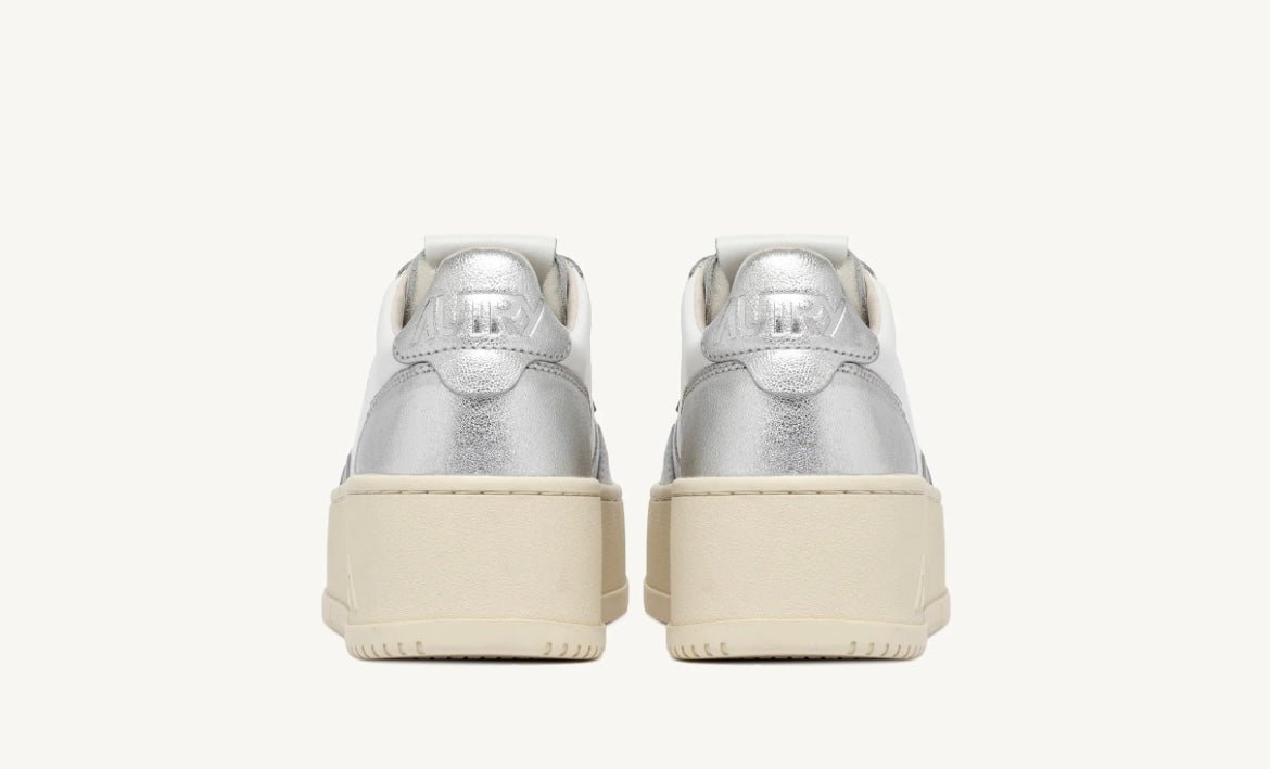 Autry - Medalist Platform - Silver-Chaussures-PTLW-WB18