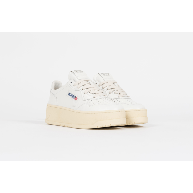Autry - Medalist Platform - White-Chaussures-PLTW-LL15