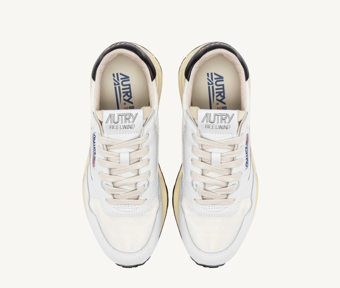 Autry - Reelwind Lowein - White/Pink/Black-Chaussures-WWLW-VN06