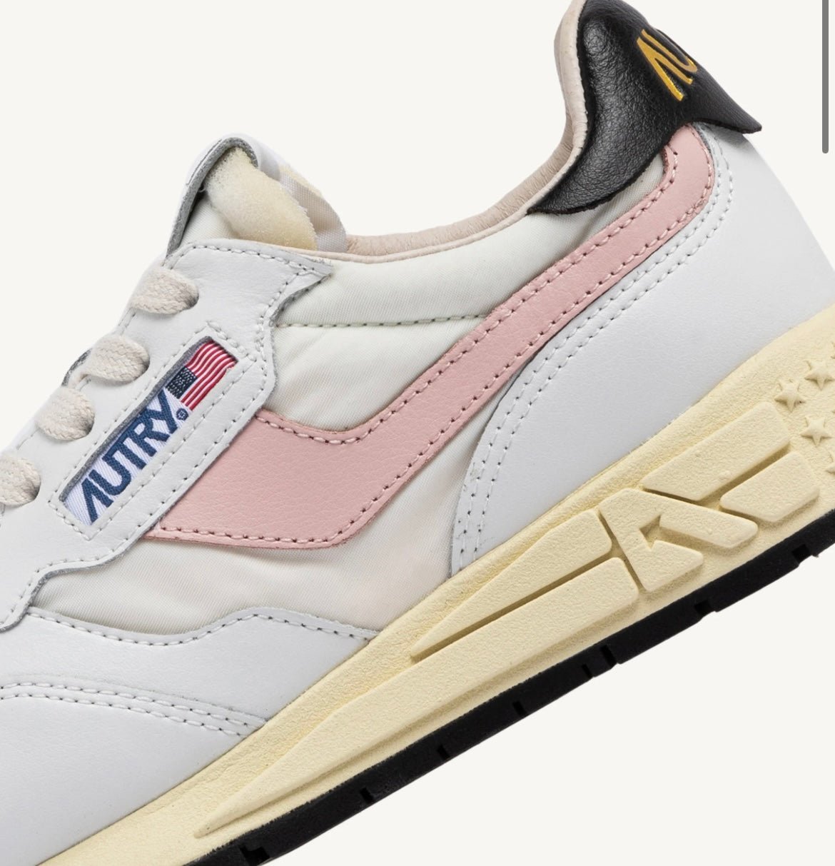 Autry - Reelwind Lowein - White/Pink/Black-Chaussures-WWLW-VN06