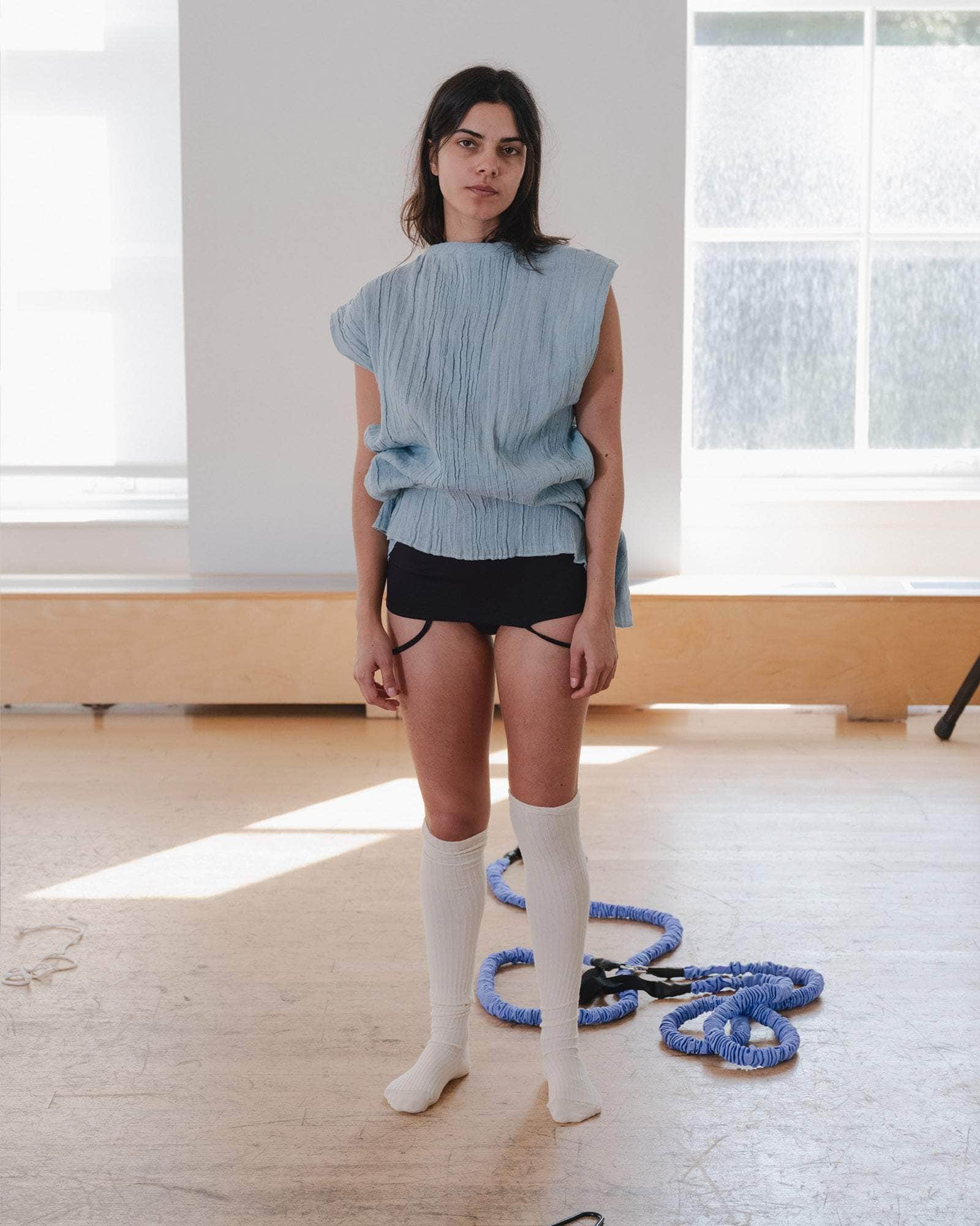 Baserange - Overknee Socks - Undyed - Accessoires - KOK