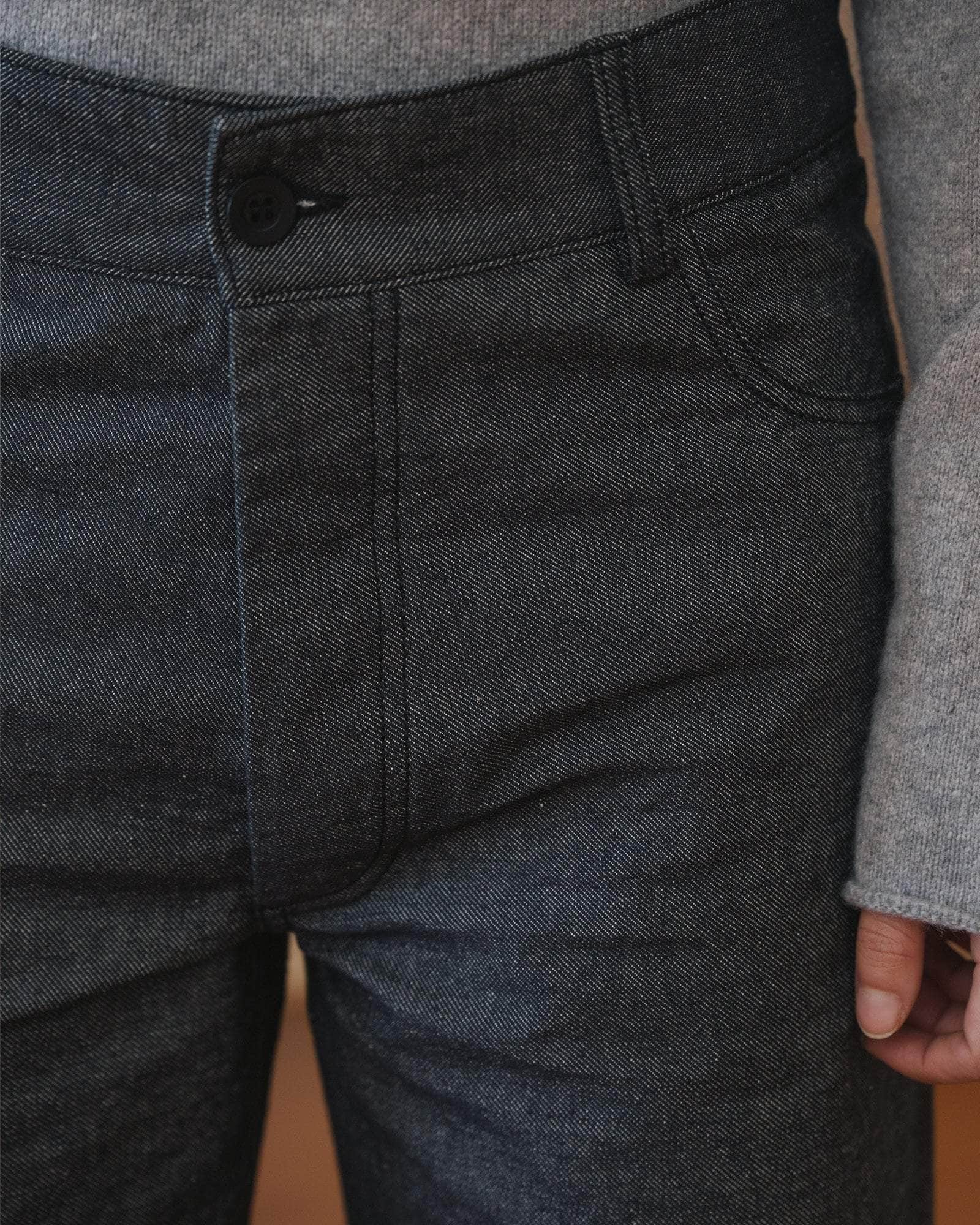 Baserange - Indre Pants - Black - Jupes et Pantalons - PAIN-RD-WI25