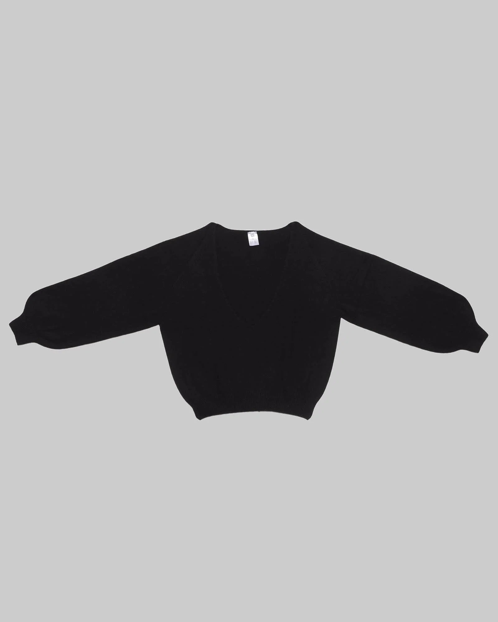 Baserange - Soar V Neck - Black - Pulls et Sweats - PUSOV-RC-WI25