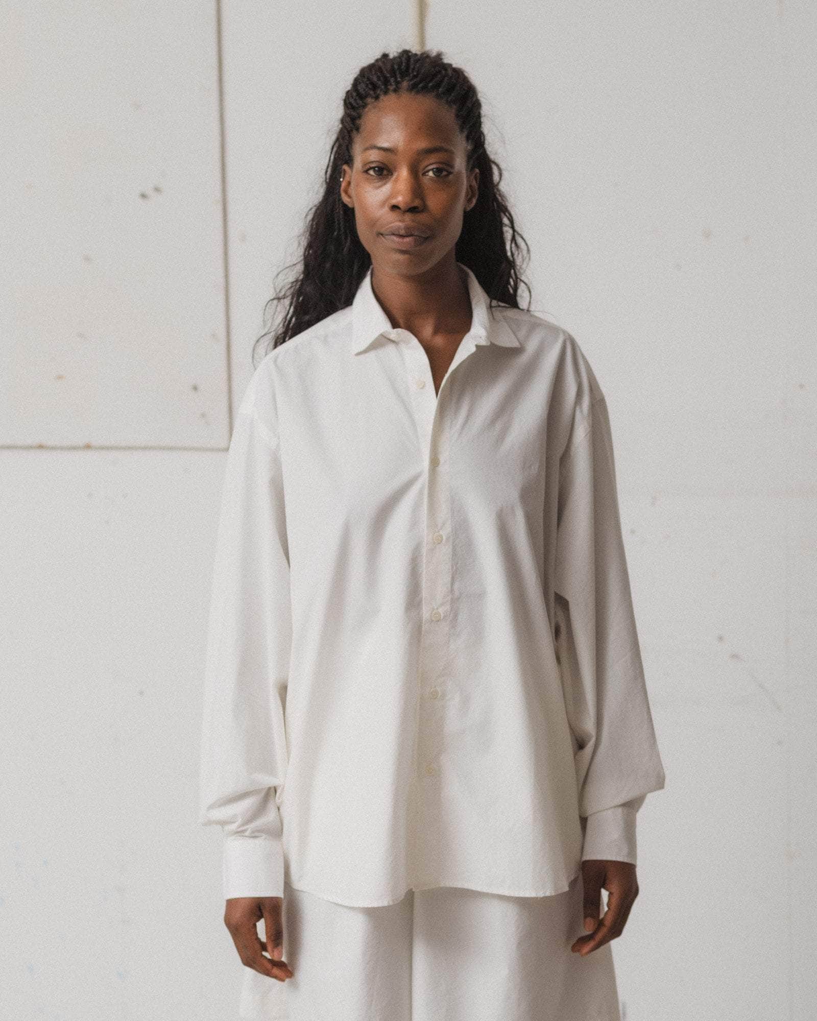 Baserange - Claude Shirt - Undyed - Tops - SHCL-PO-000