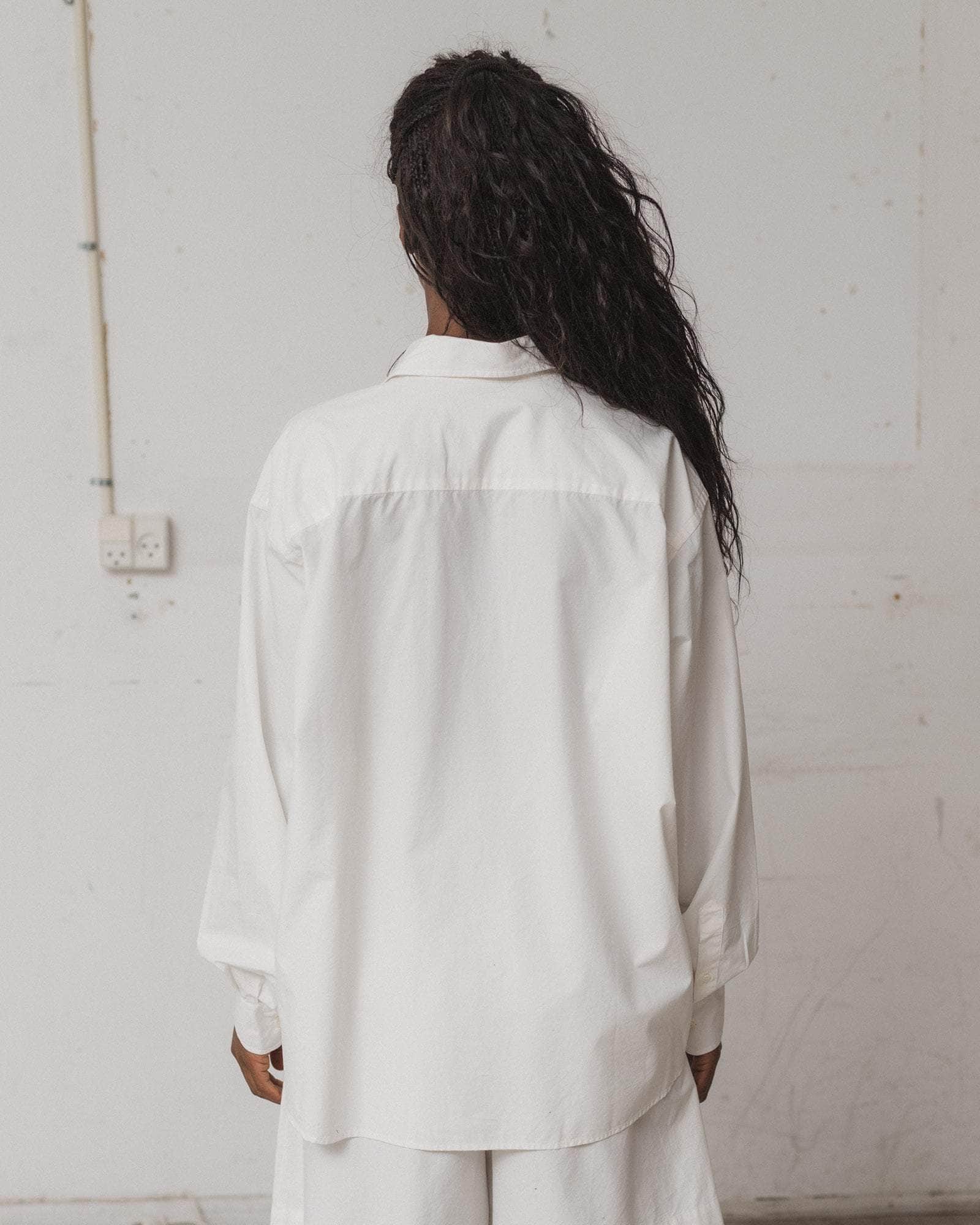 Baserange - Claude Shirt - Undyed - Tops - SHCL-PO-000