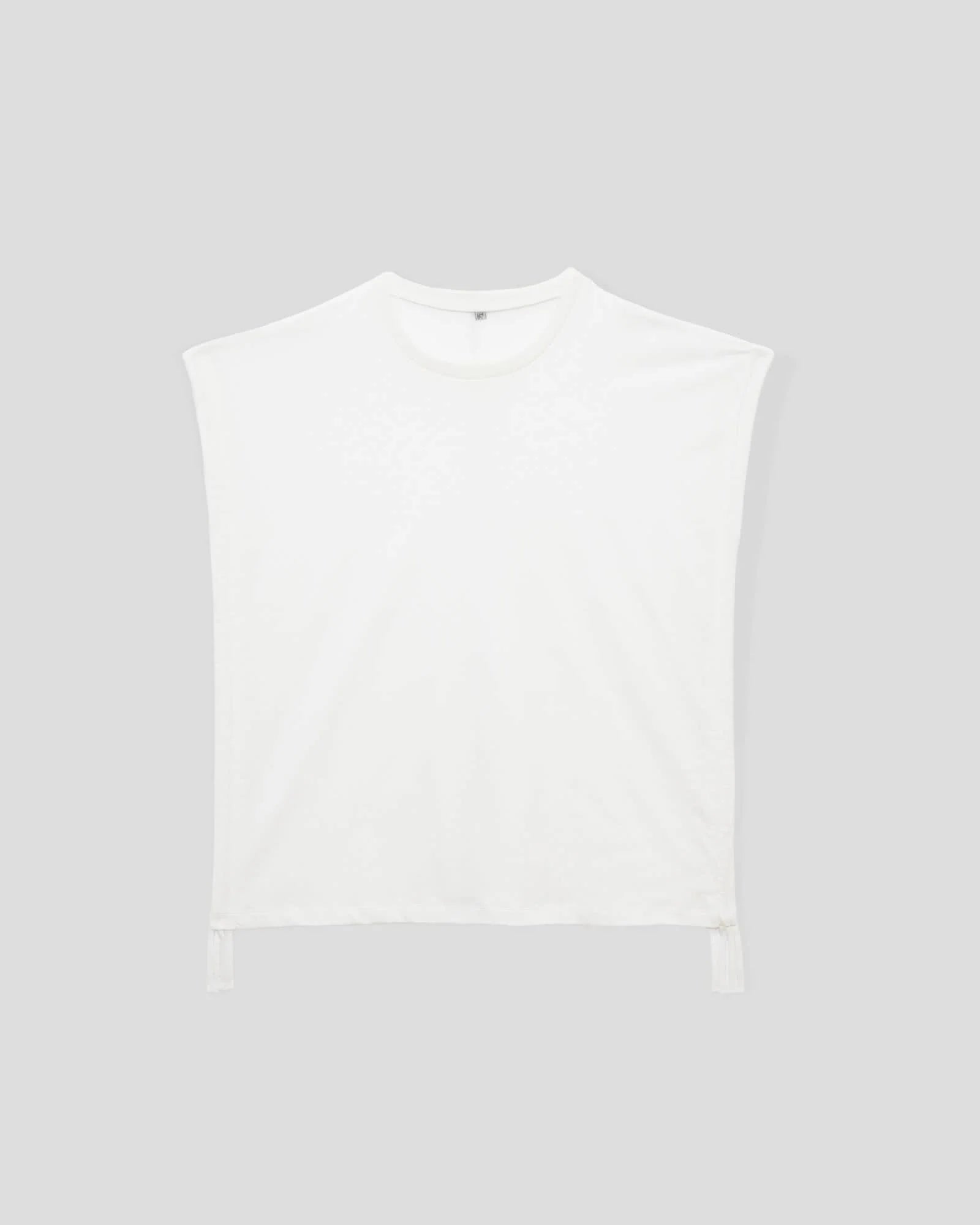 Baserange - Débardeur Stele Off White - Jersey de coton régénératif - Tops - TTST-RC-SU26