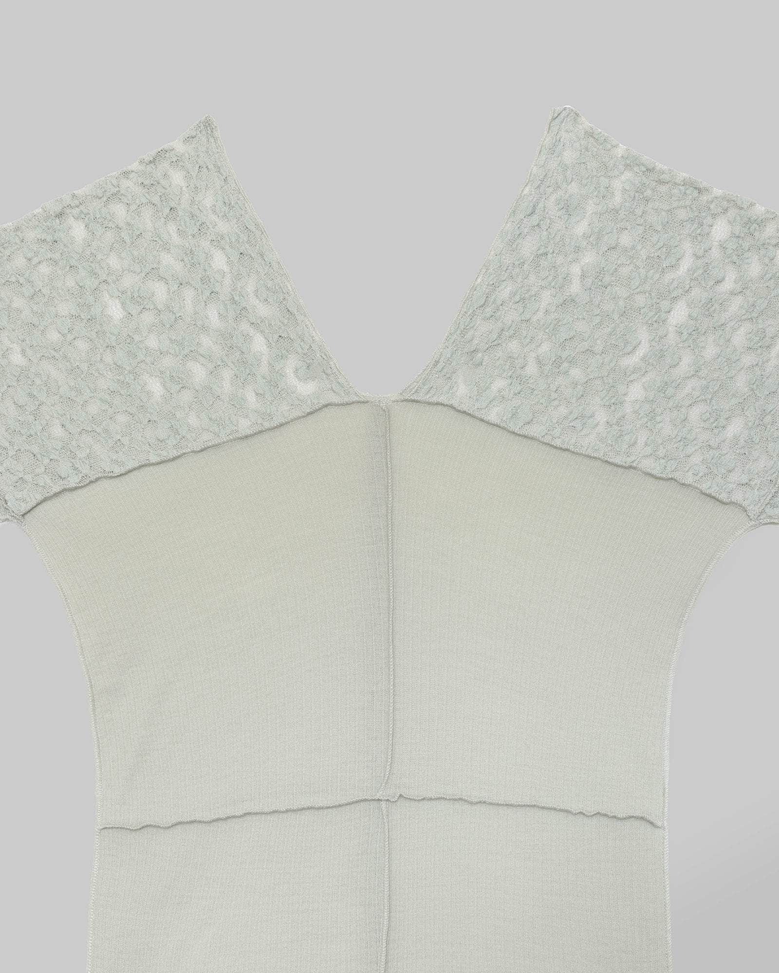 Baserange - Nehru Long Sleeve Tee - Conta Green - Tops - TTNLS-LA-WI25