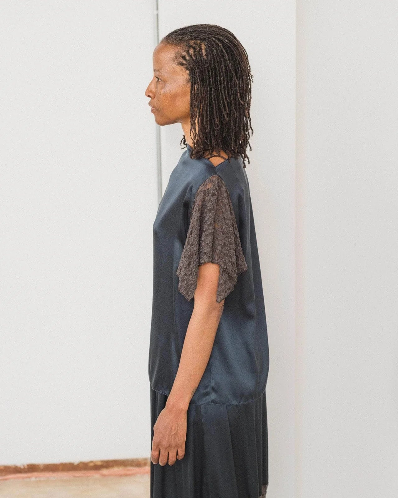 Baserange - Olin Top - Arch Blue - Tops - 