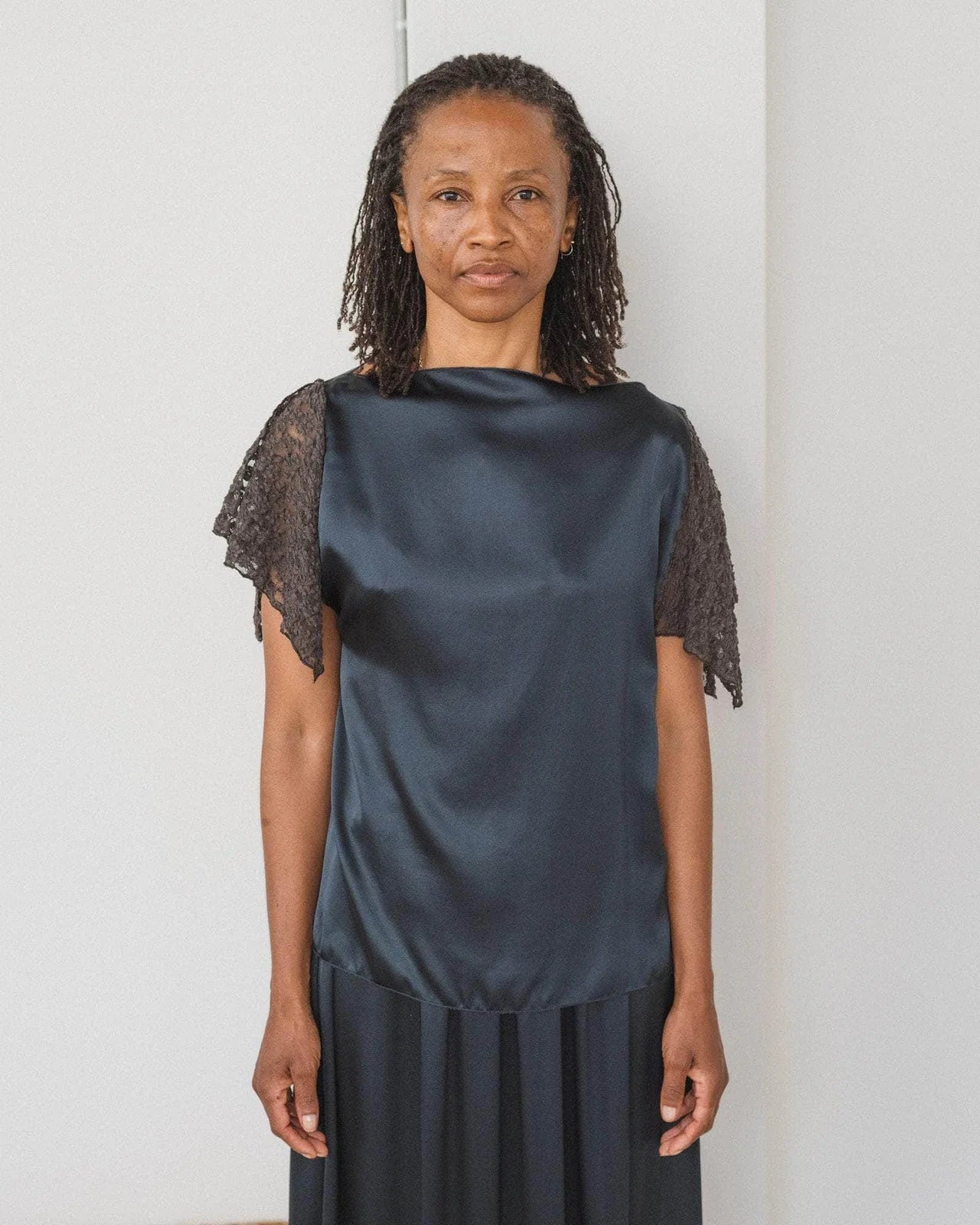 Baserange - Olin Top - Arch Blue - Tops - 