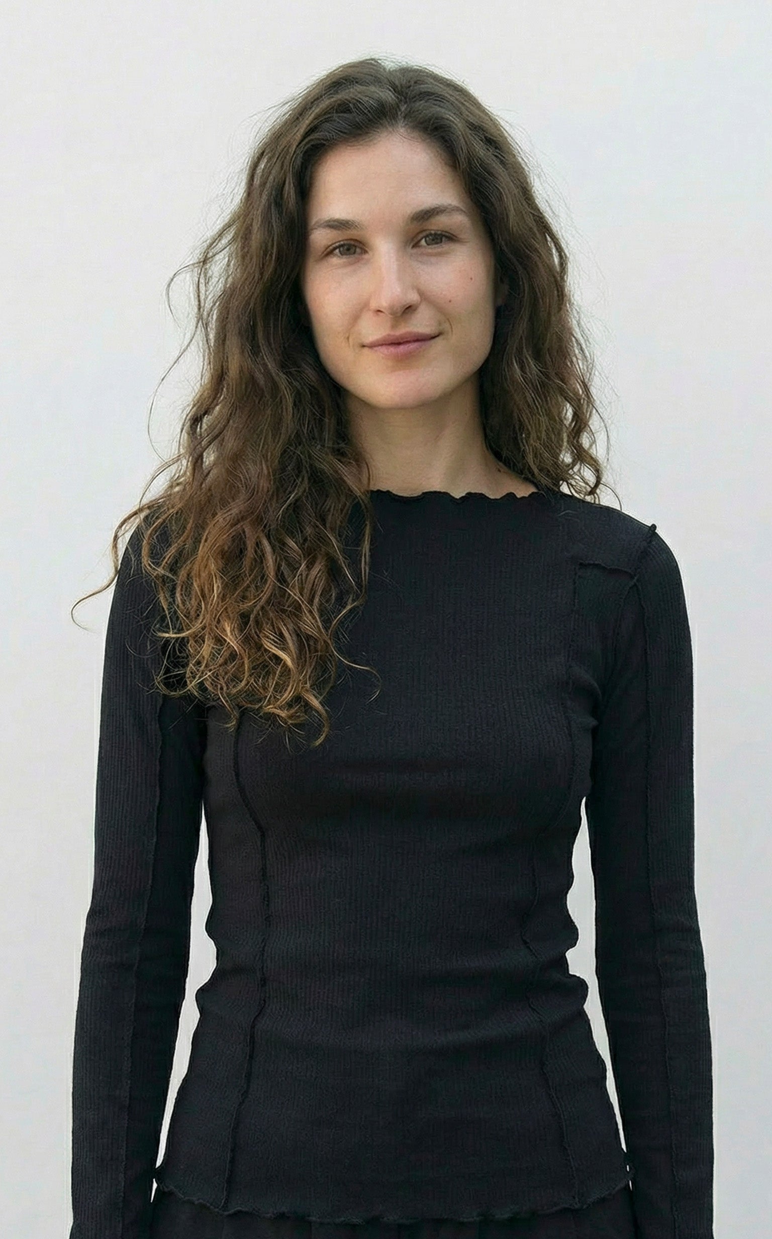 Baserange - Omato Long Sleeve Tee - Black - Tops - TTML-RB-000