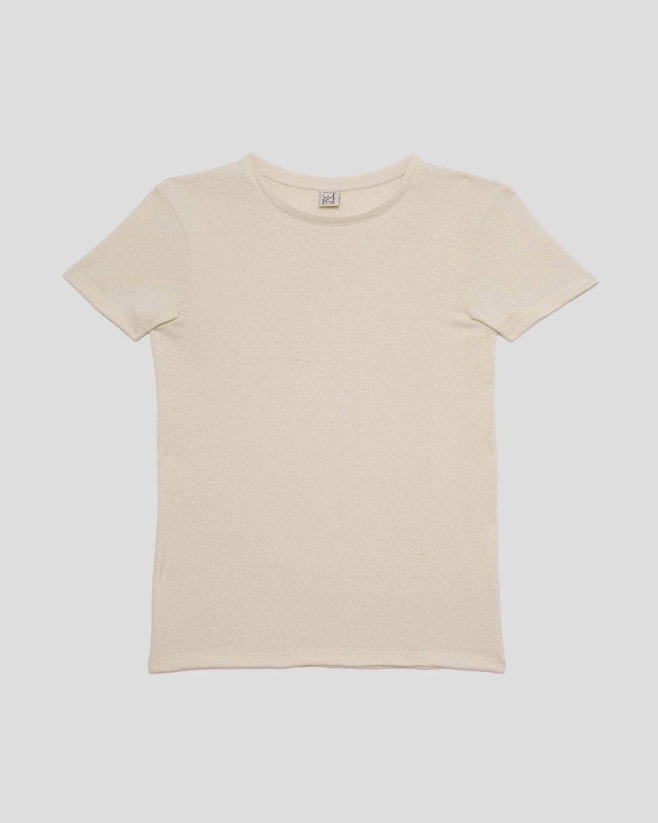 Baserange - Silk Tee - Undyed - Tops - 
