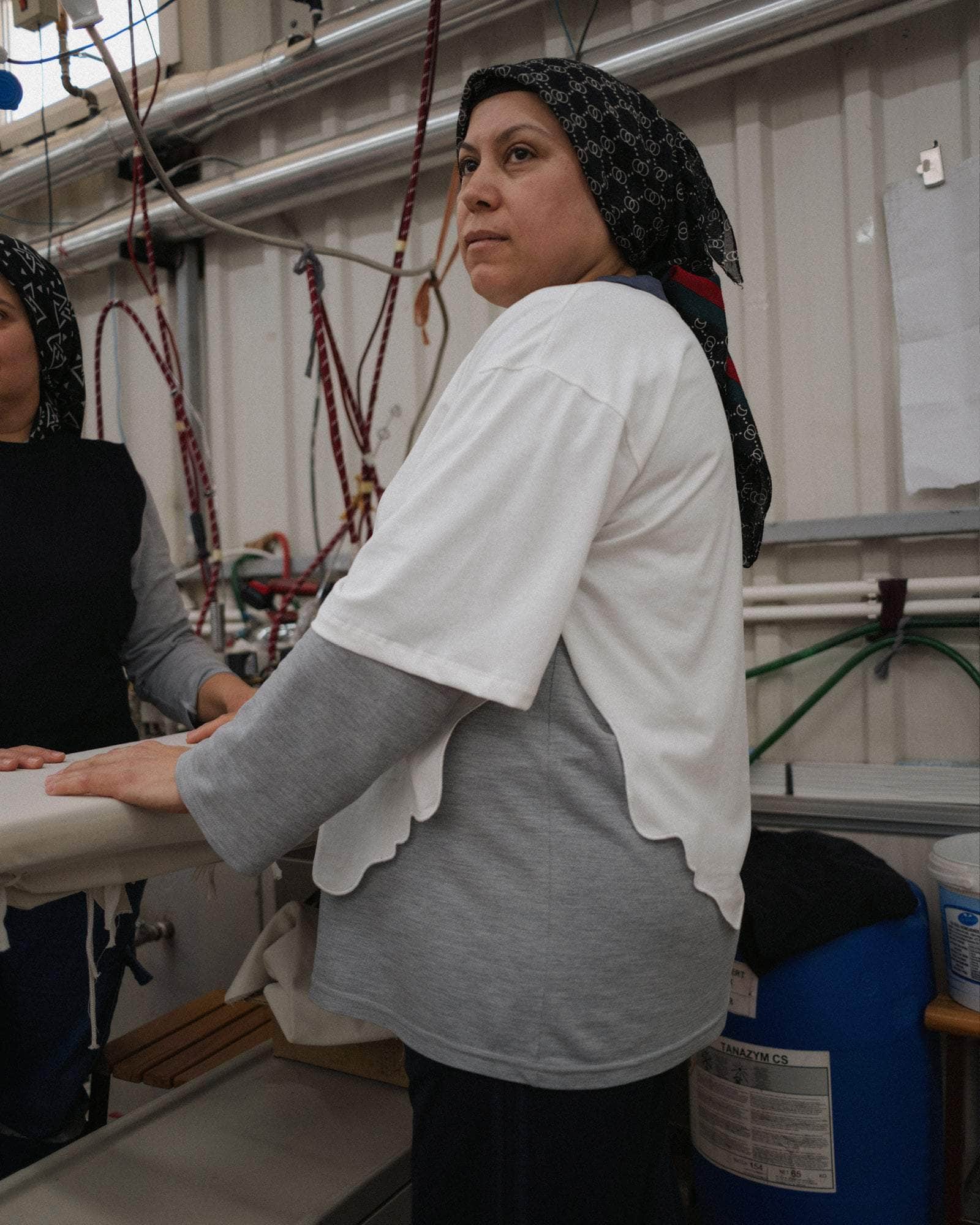 Baserange - Veil Tee Shirt - Undyed - Tops - TTVTS-GEC-WI25