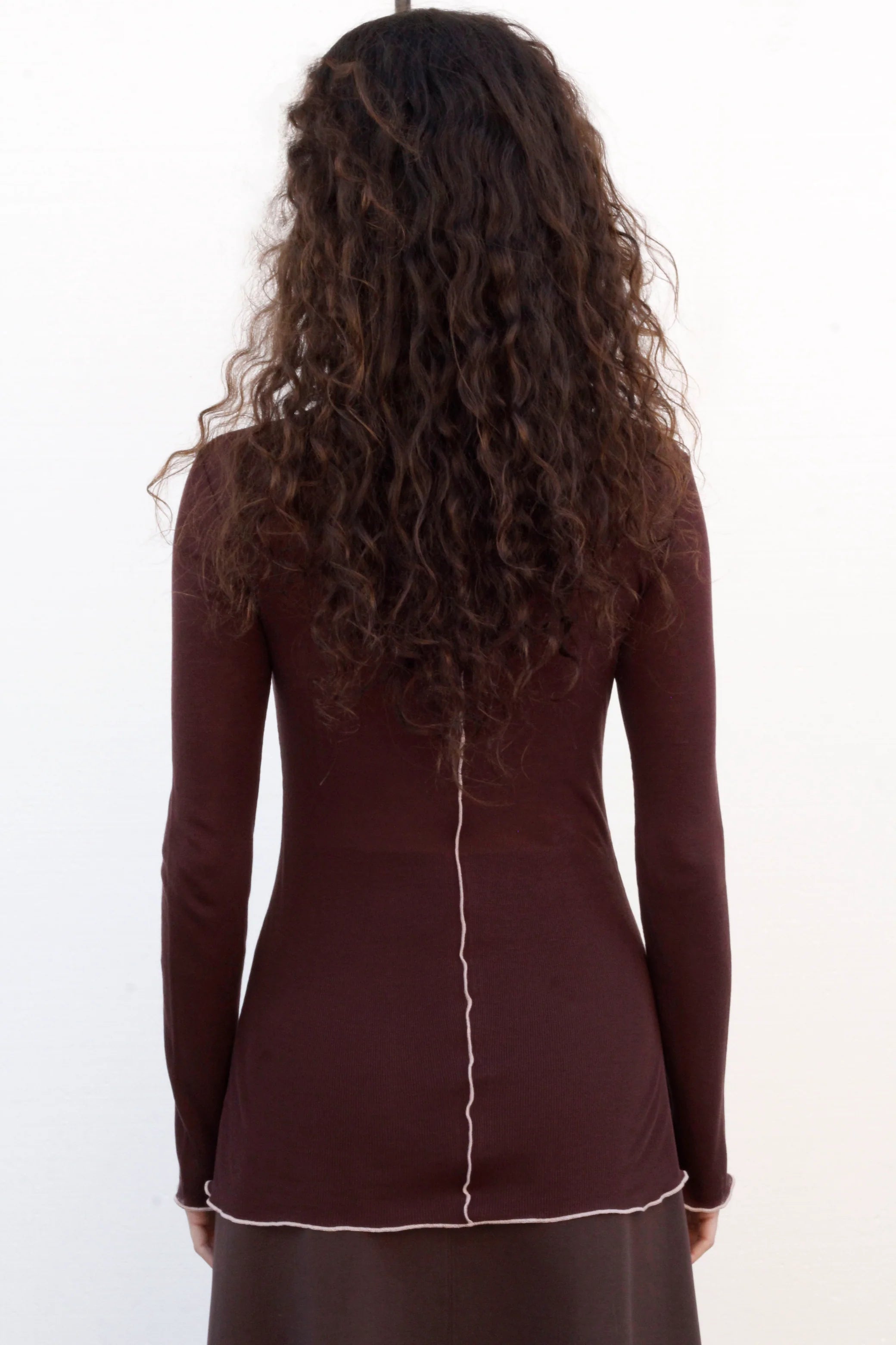 Blacktogrey - Horizon Top - Wine - Tops - BTG-738