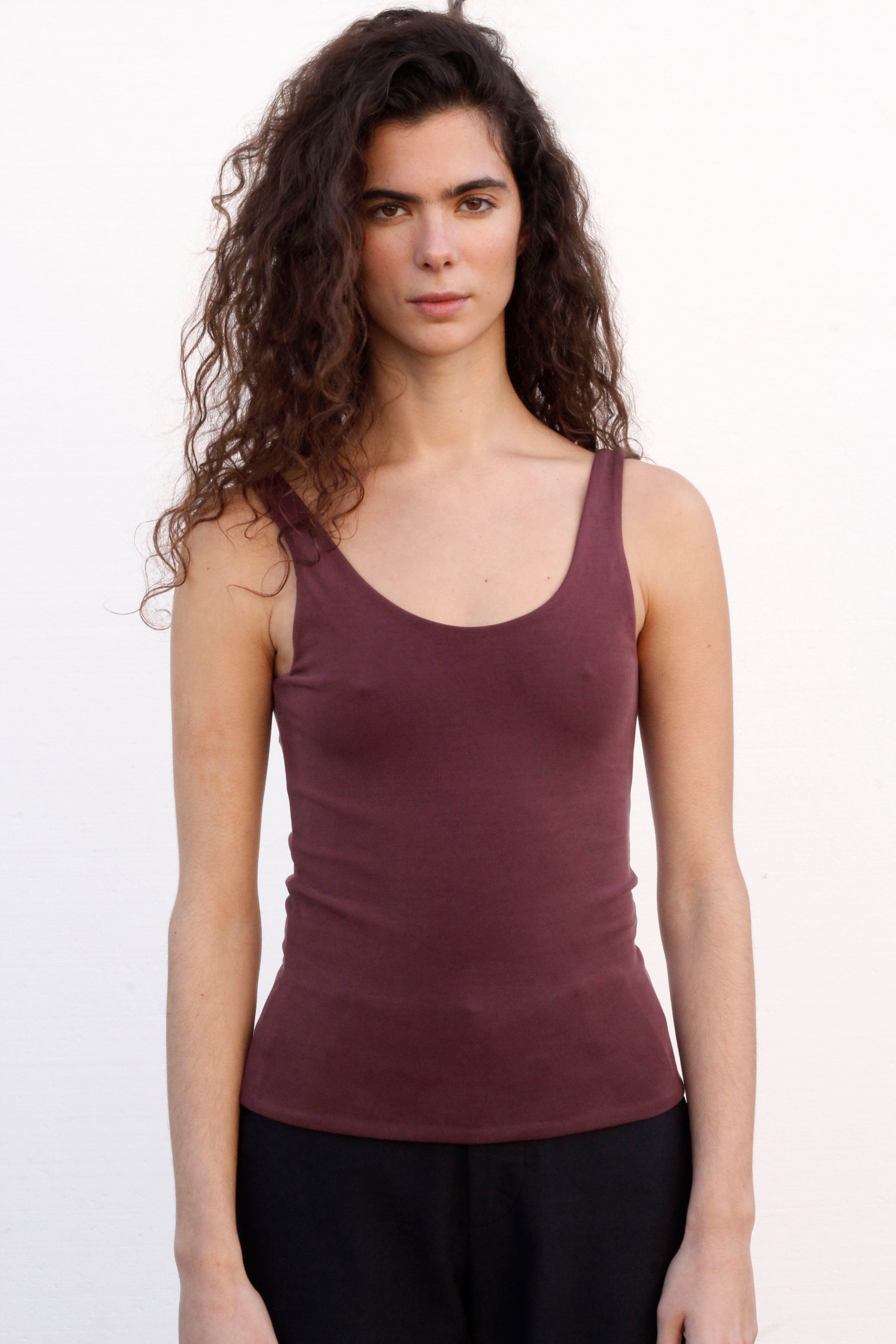 Blacktogrey - Pisa Top - Wine - Tops - BTG-736