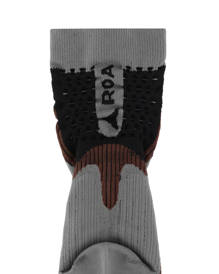 ROA - Bones Long Socks Dark Brown