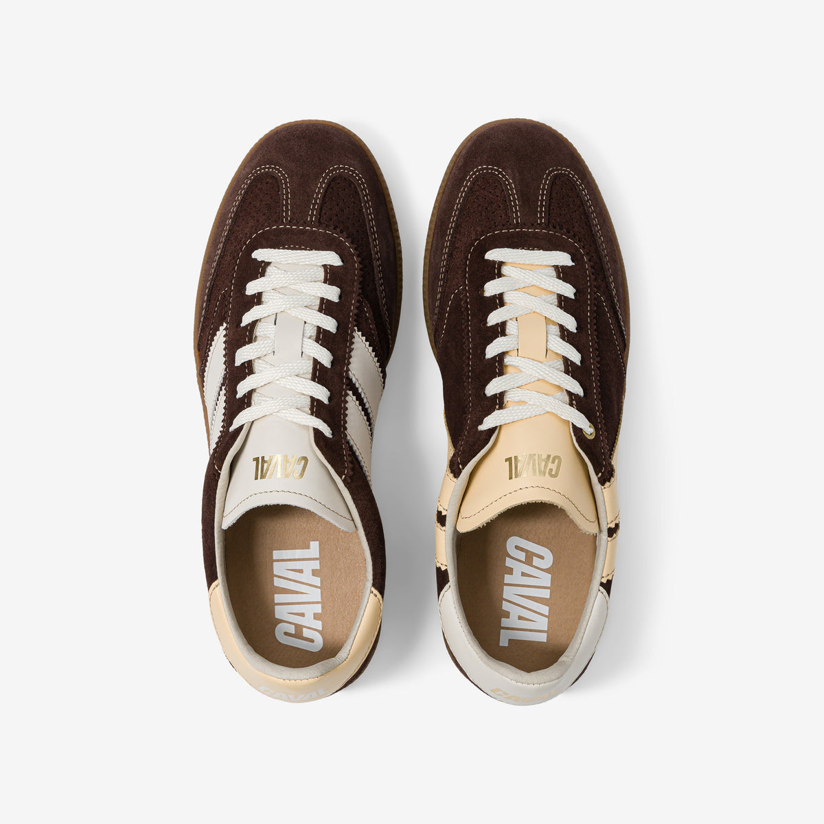 Caval – Baskets Pulse – Coco Crush, vue de dessus