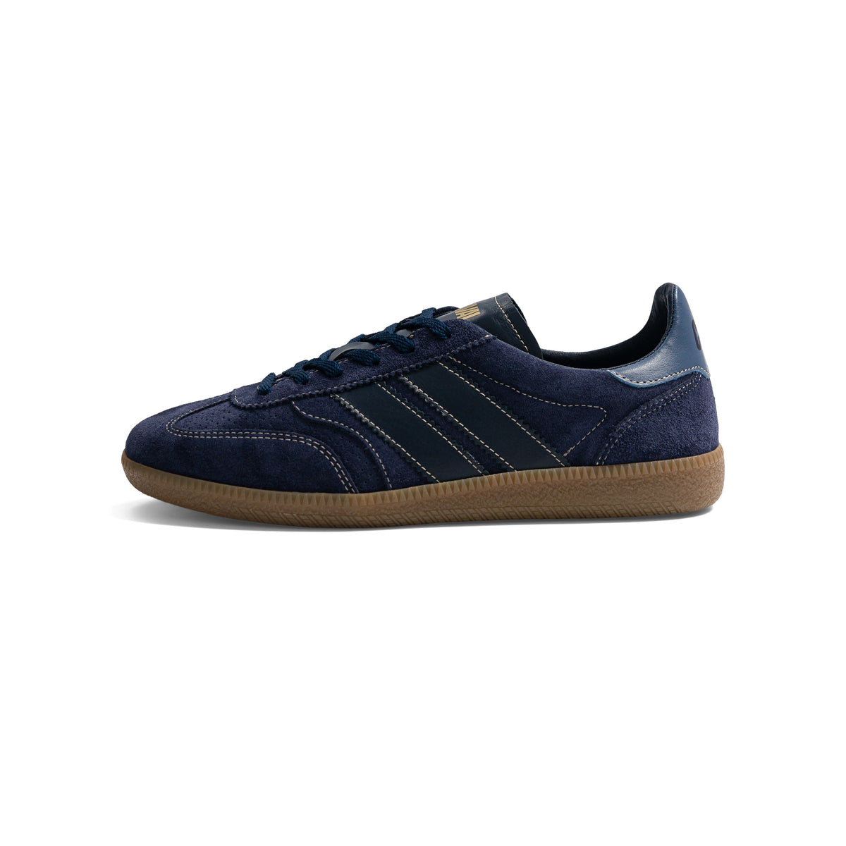 Caval – Baskets Pulse – Deep Blue, vue de profil, chaussure gauche