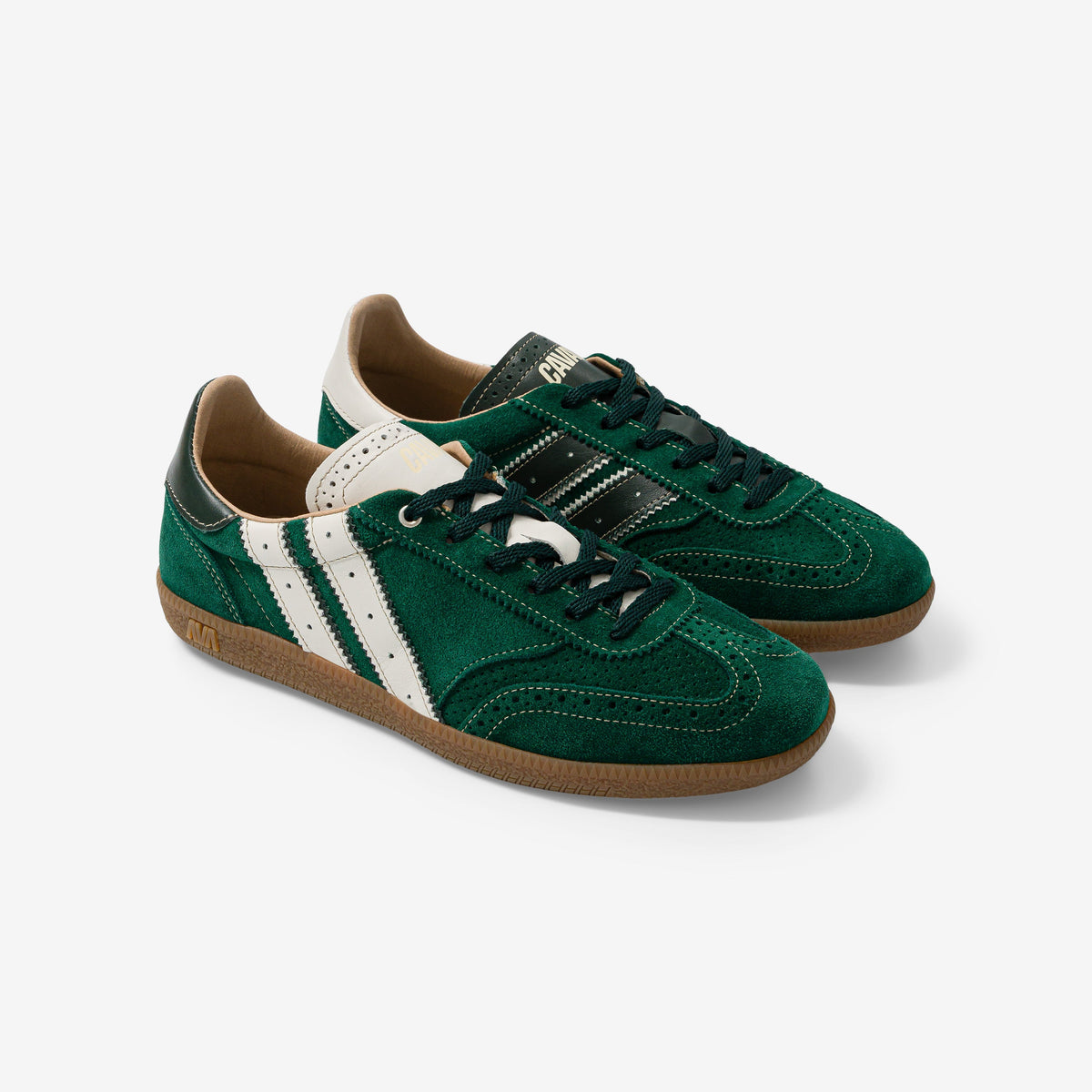 Caval – Pulse Sneakers – Pine Murphy, pair, three-quarter view