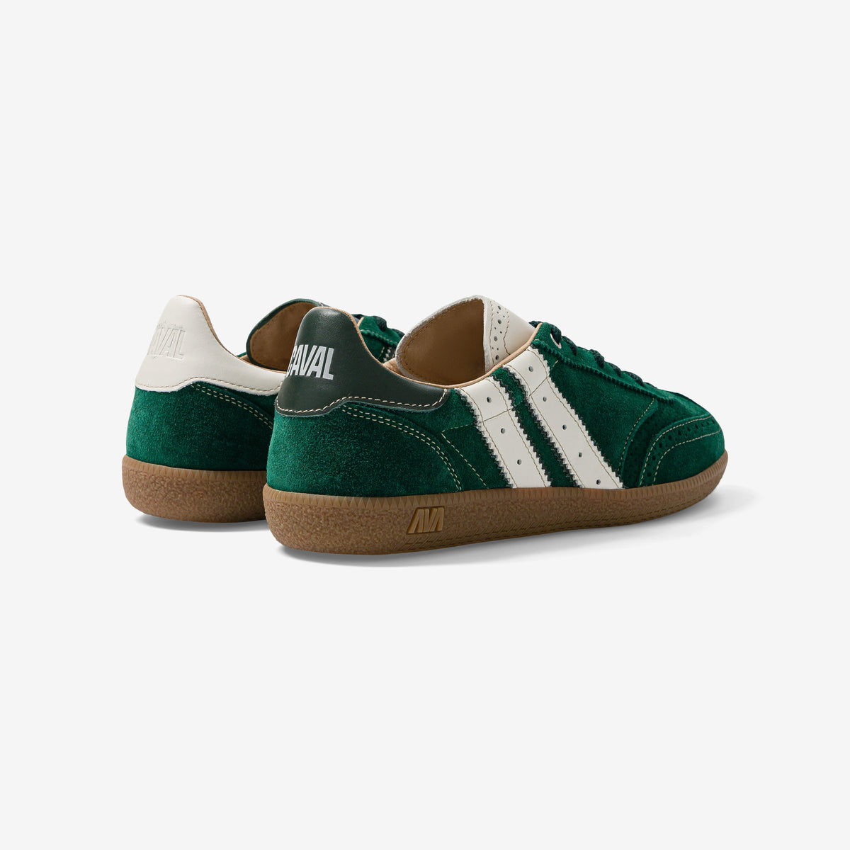 Caval – Pulse Sneakers – Pine Murphy, pair, back view