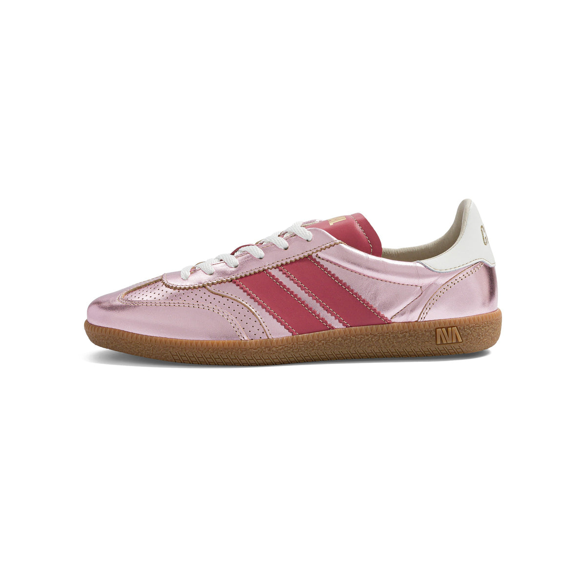 Caval – Baskets Pulse – Pink Pearl, vue de profil, chaussure gauche