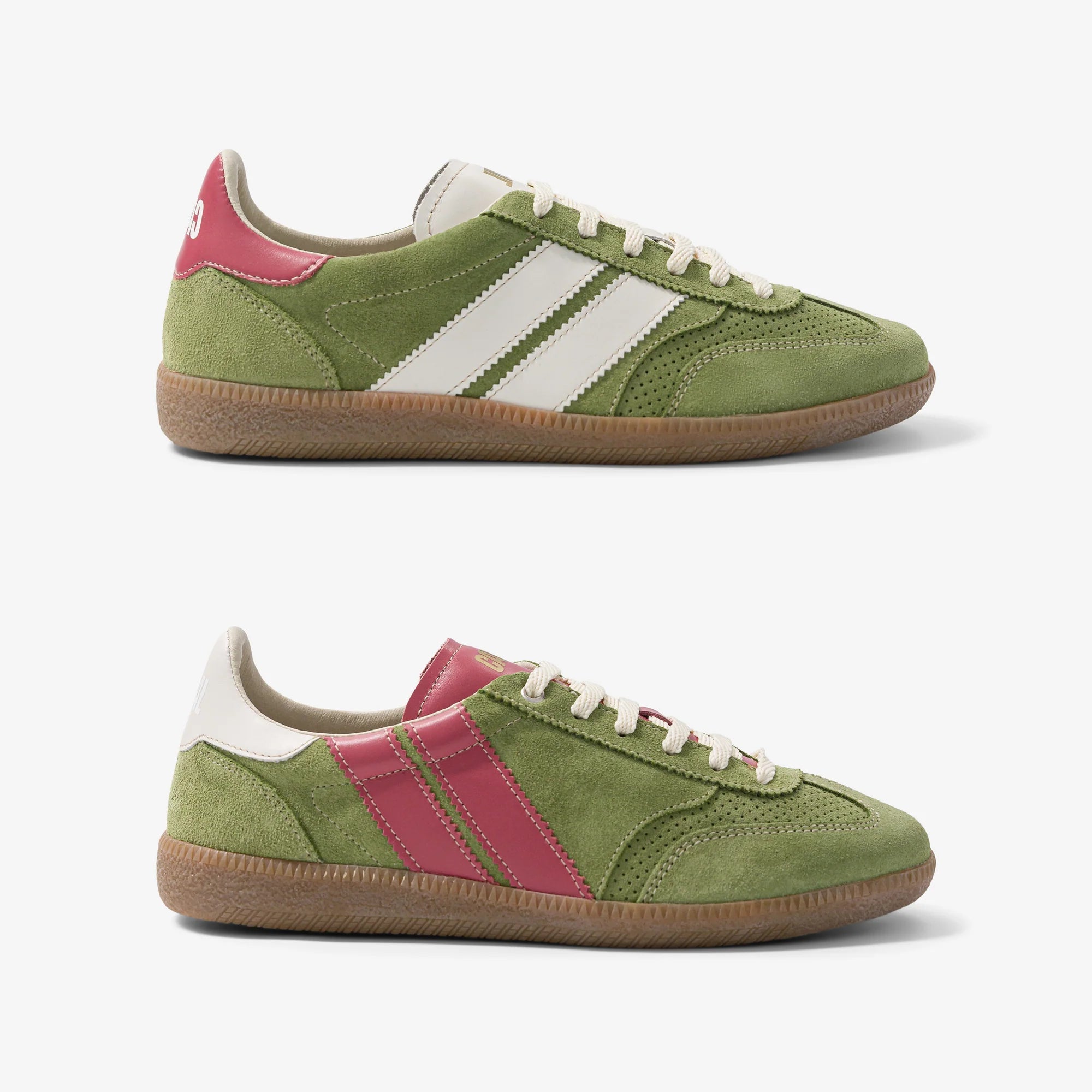 Caval - Baskets Matcha Berry - Rose et Vert - Chaussures - 