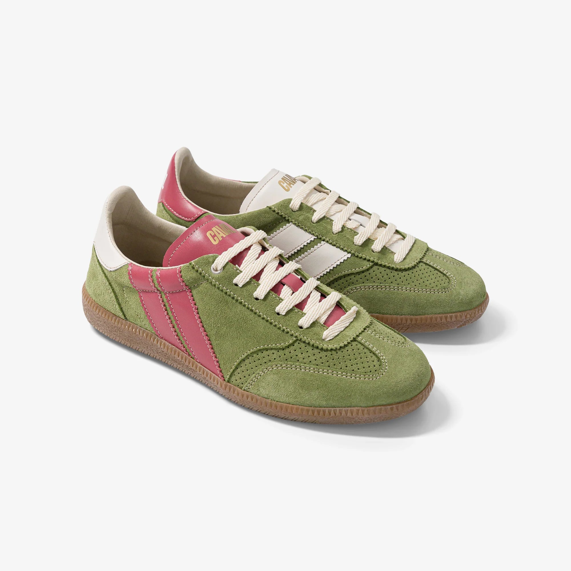 Caval - Baskets Matcha Berry - Rose et Vert - Chaussures - 